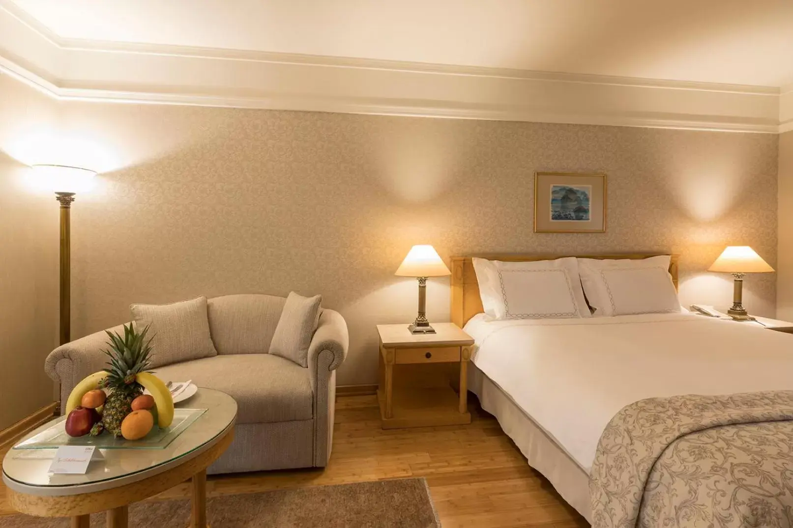 Decorative detail, Bed in Zorlu Grand Hotel Trabzon