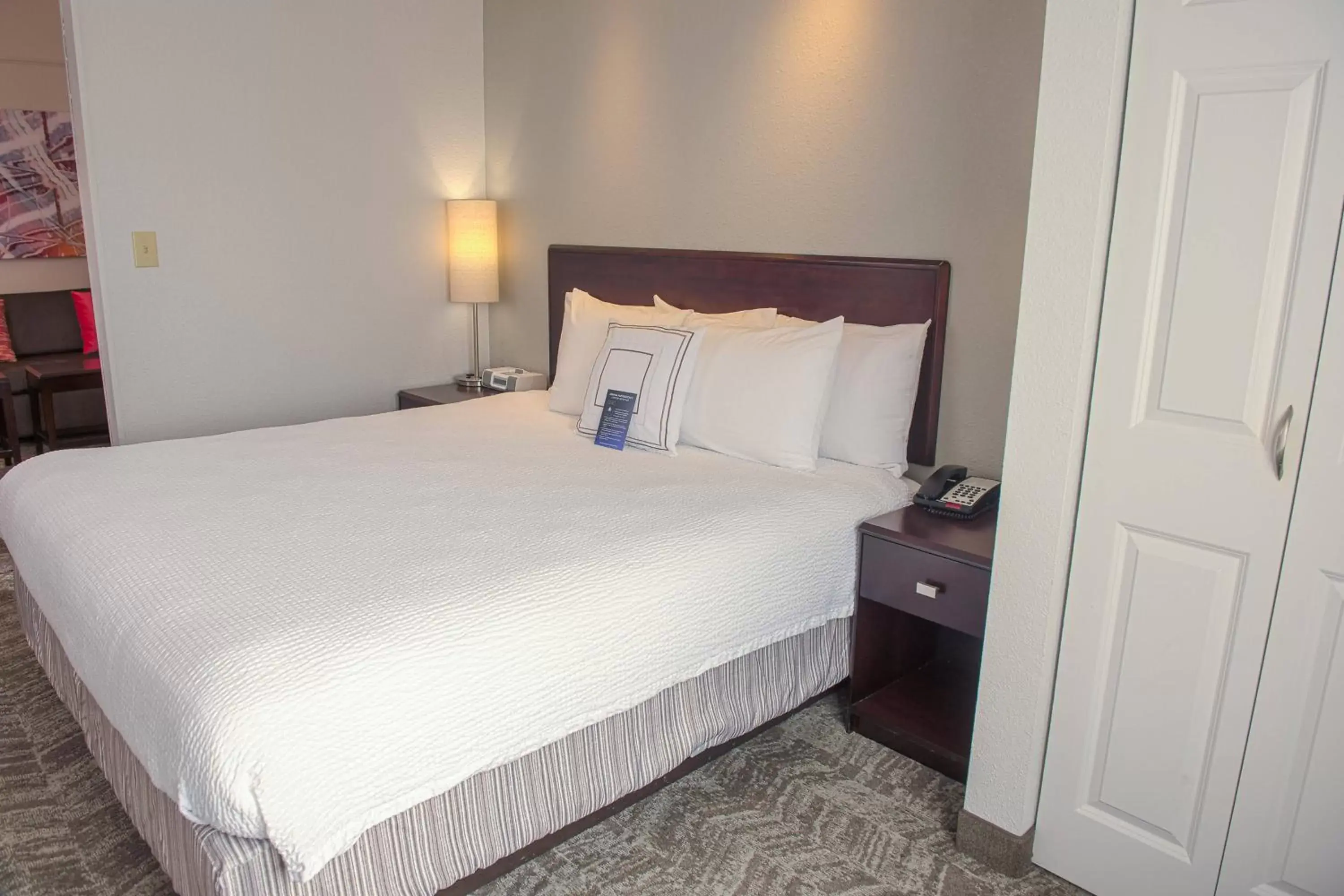 Photo of the whole room, Bed in SpringHill Suites Houston Pearland