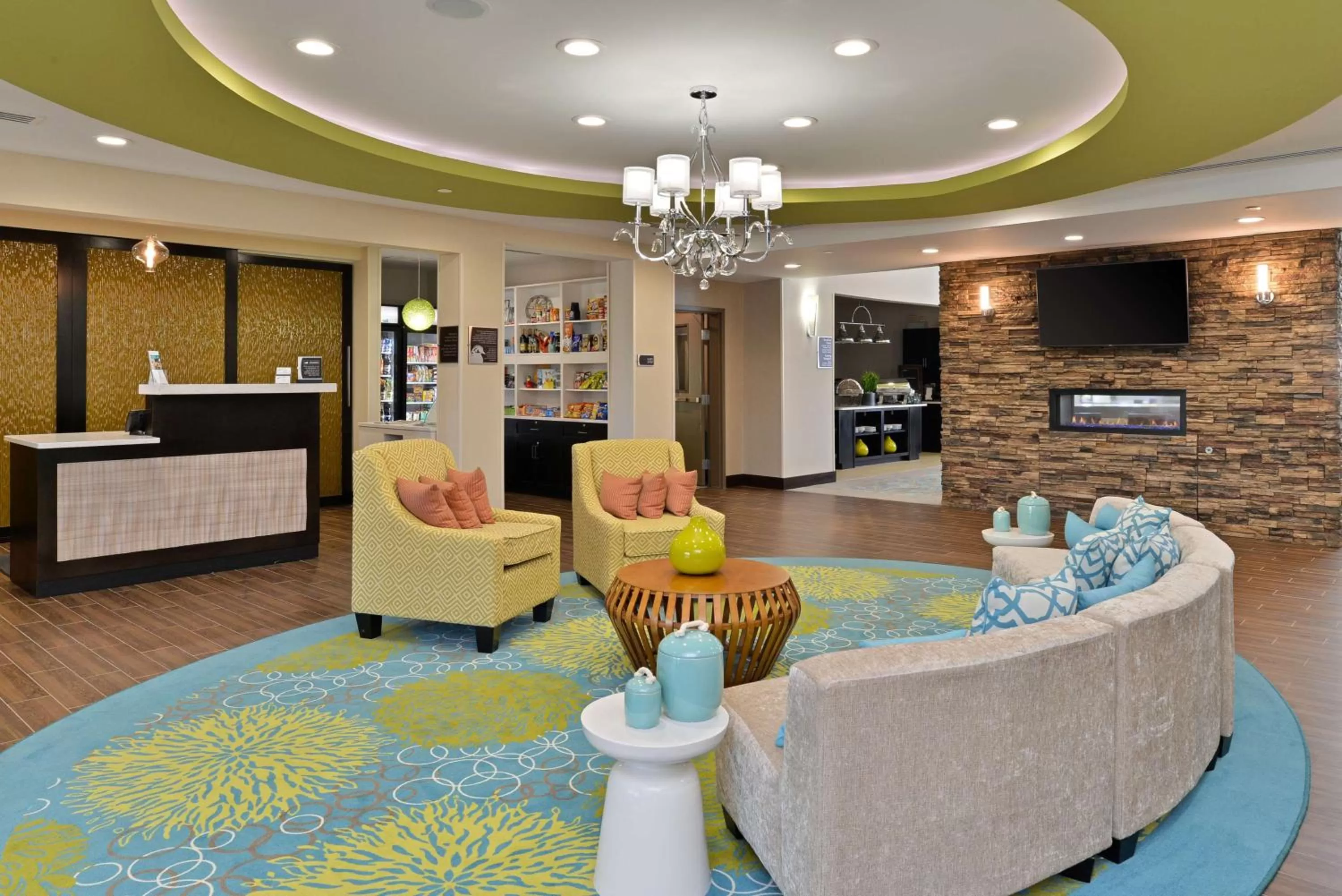 Lobby or reception in Homewood Suites by Hilton Houma