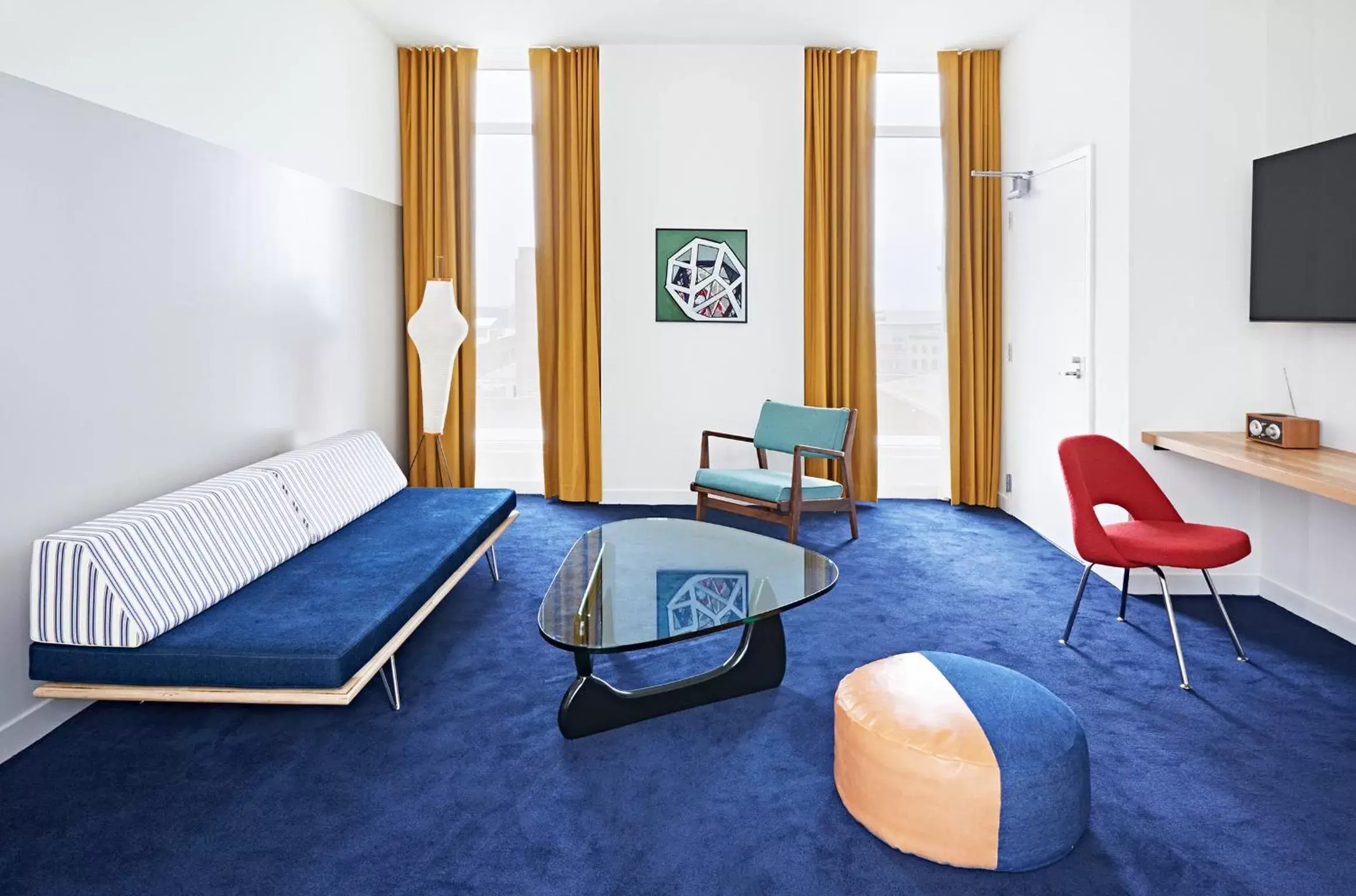 Living room, Bed in The Durham Hotel Living room, Bed in The Durham Hotel