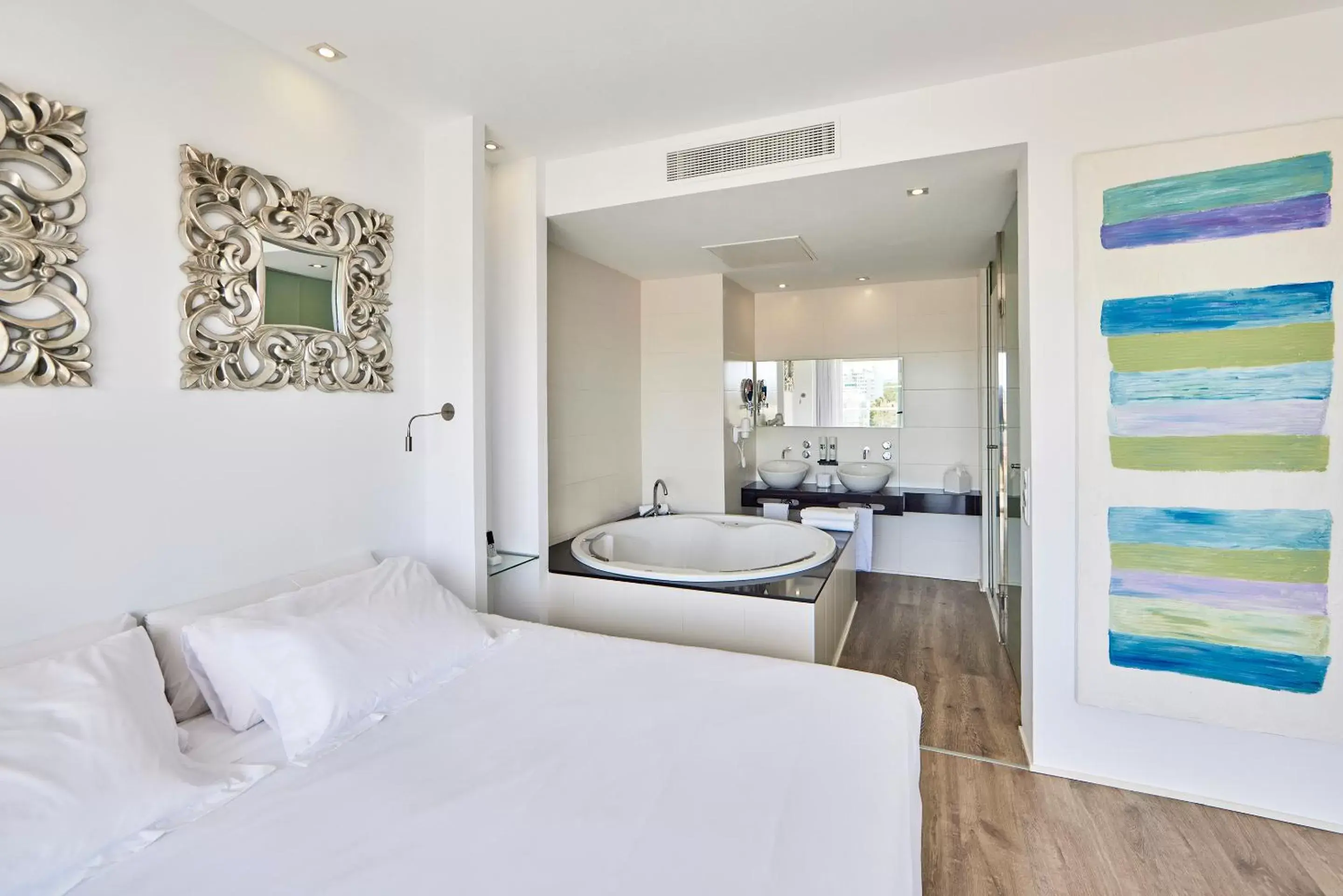 Bed, Bathroom in Hotel Astoria Playa Adults Only 4* Sup