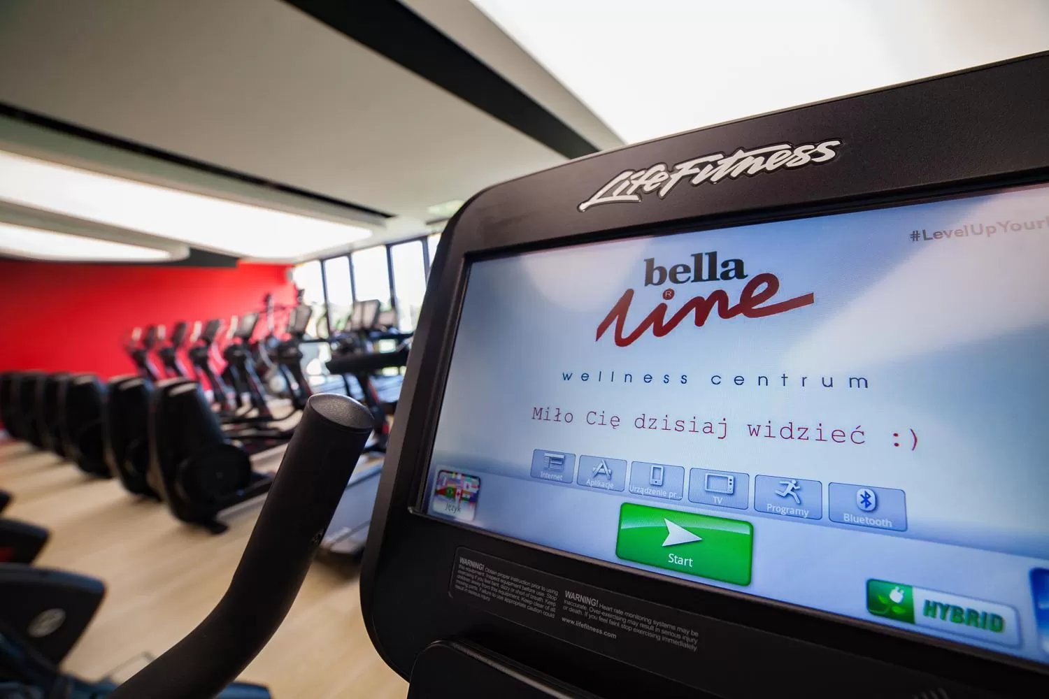 Fitness centre/facilities in Hotel Wodnik