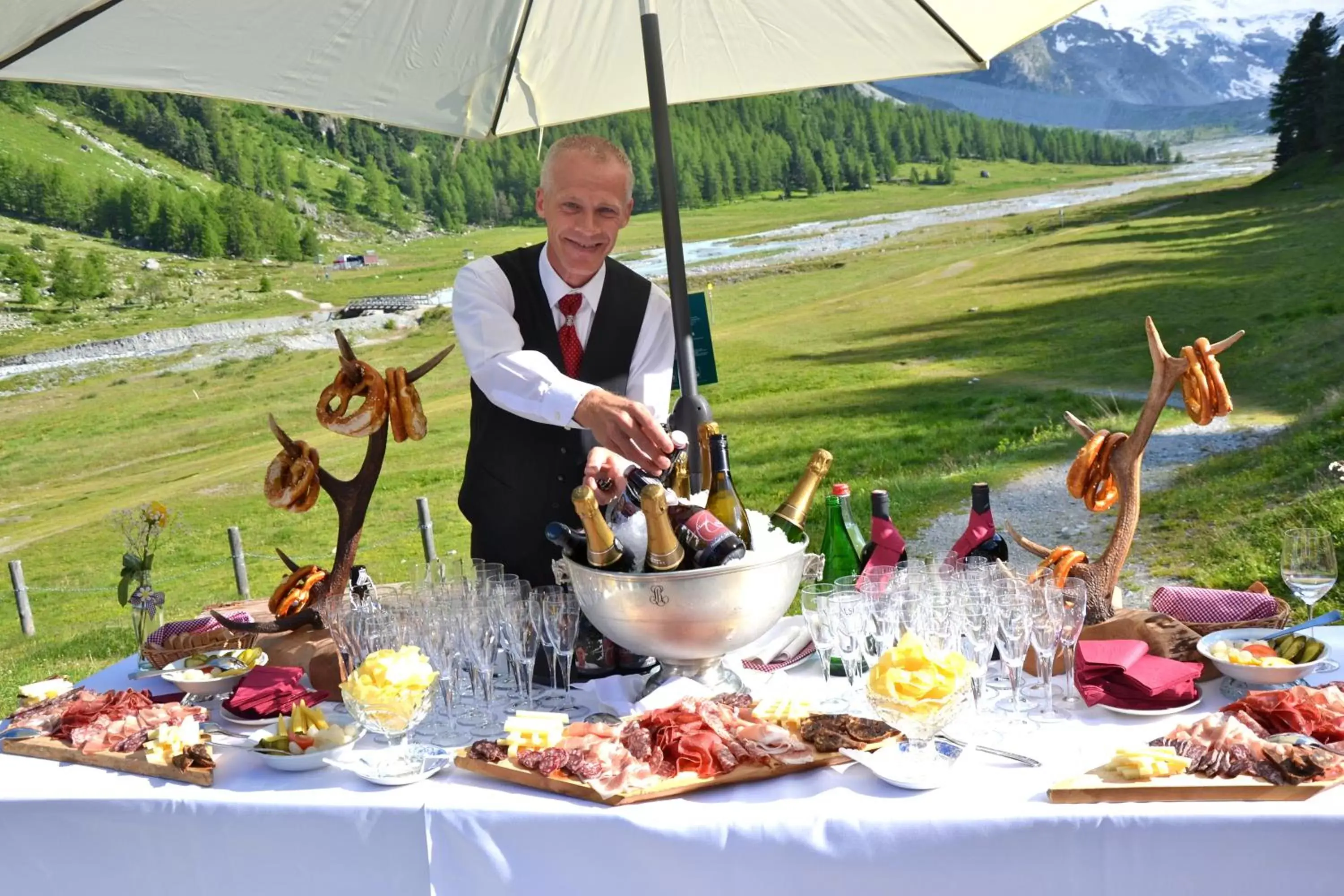 Natural landscape in Hotel Roseg-Gletscher