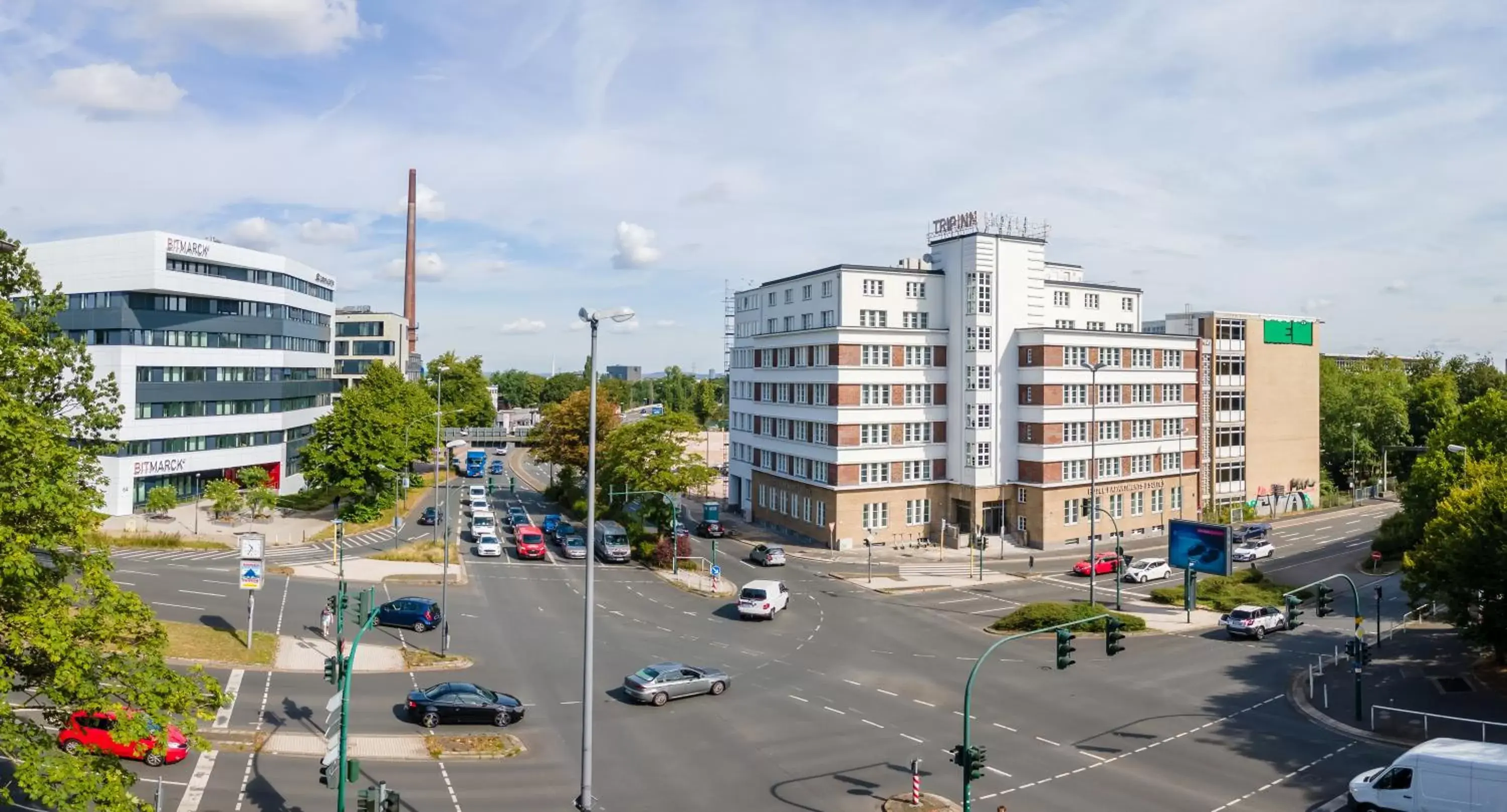 Property building in Trip Inn Living and Suites Essen