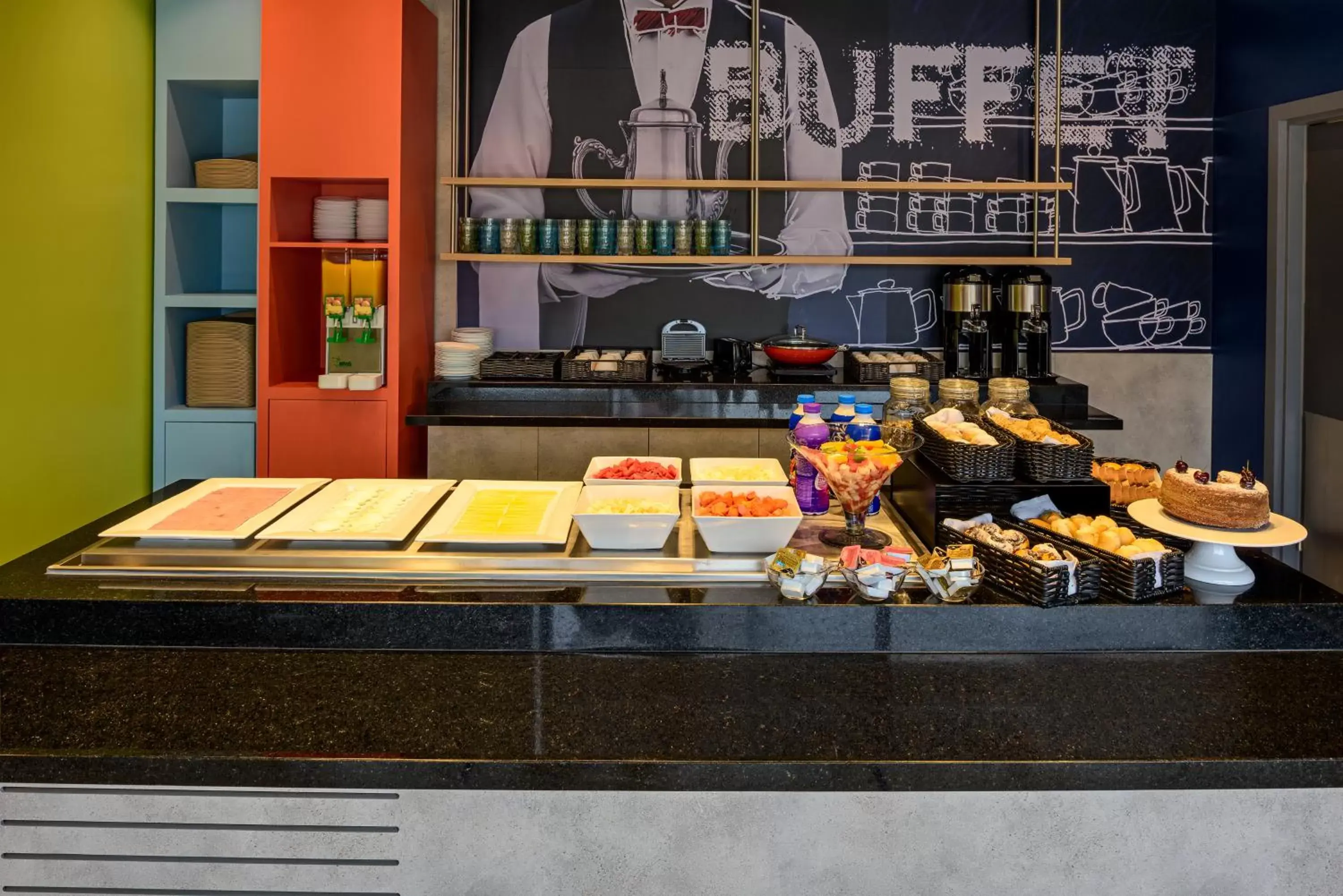 Buffet breakfast in ibis budget Sorocaba