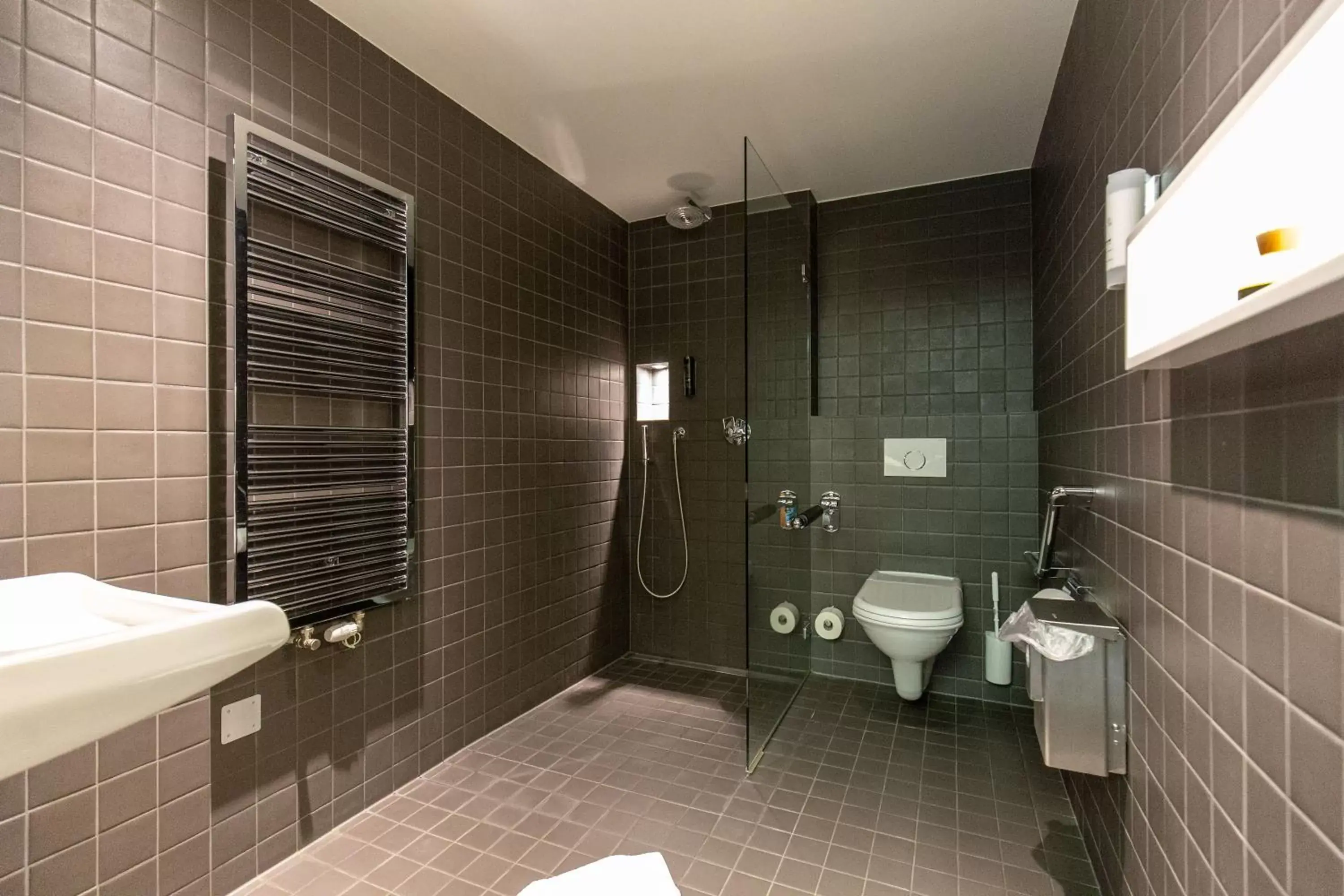 Shower, Bathroom in Hotel & Lounge by Hyve Basel SBB