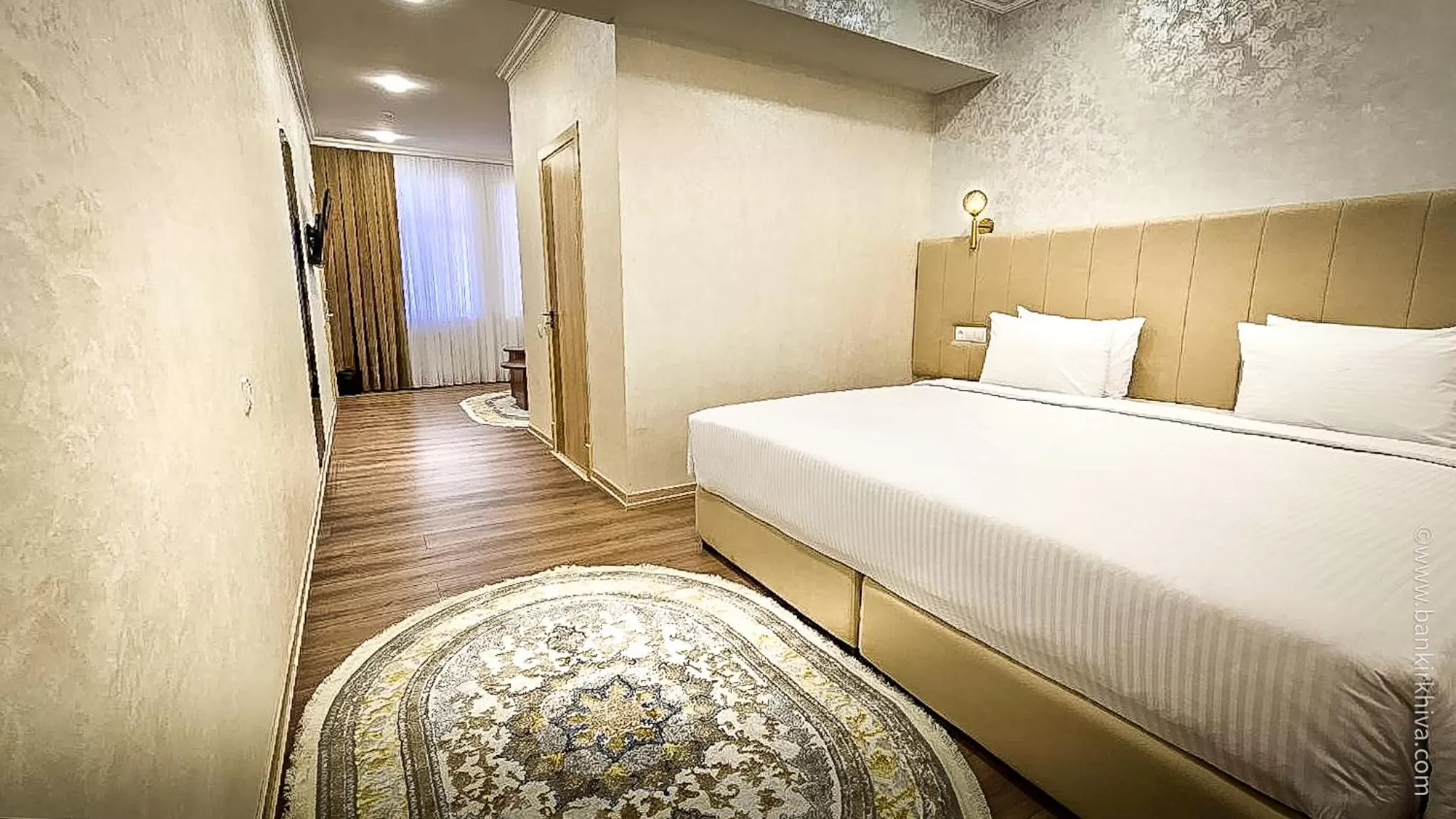 Bedroom, Bed in Hotel Bankir Khiva