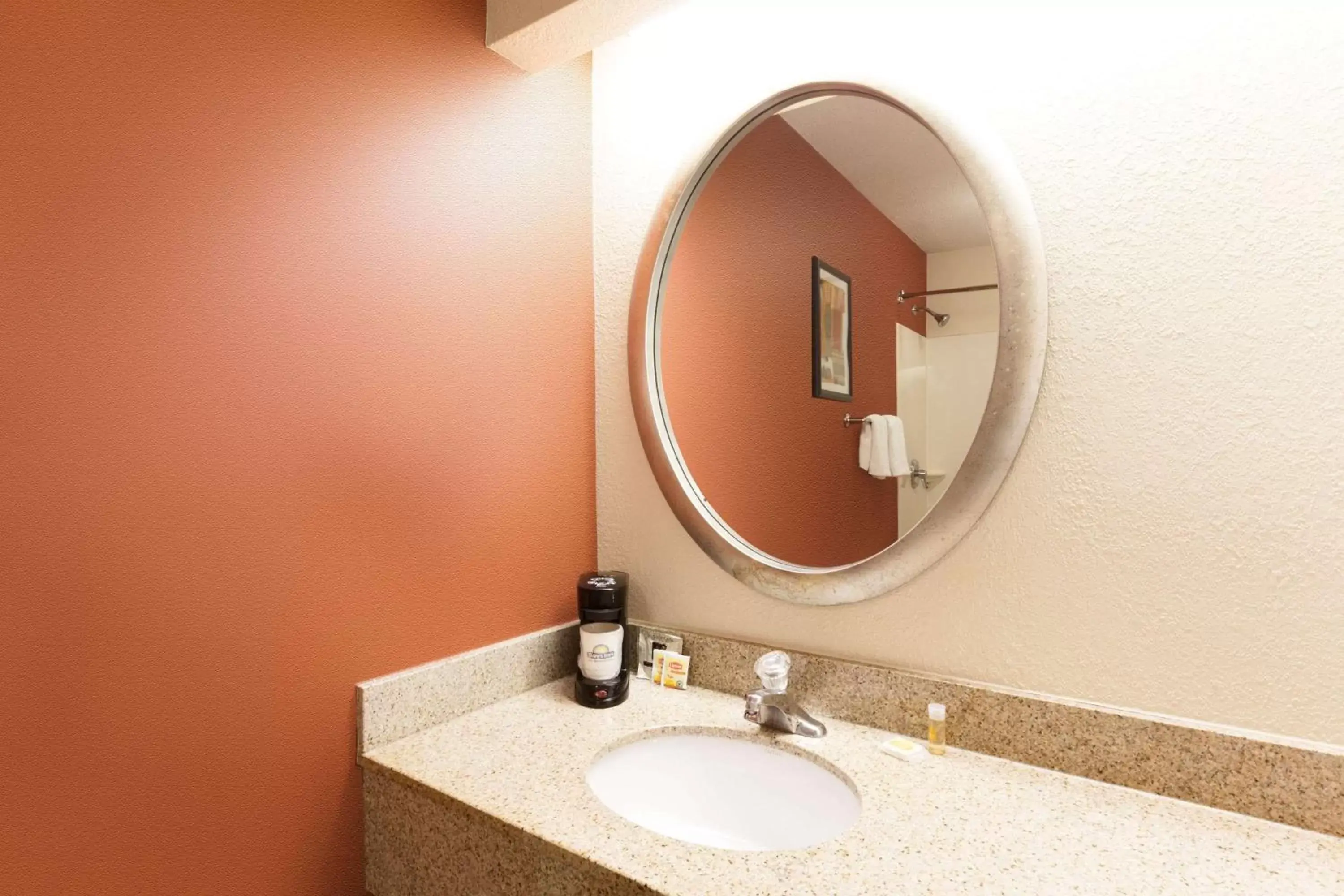 Bathroom in Days Inn by Wyndham Monmouth Junction-S Brunswick-Princeton