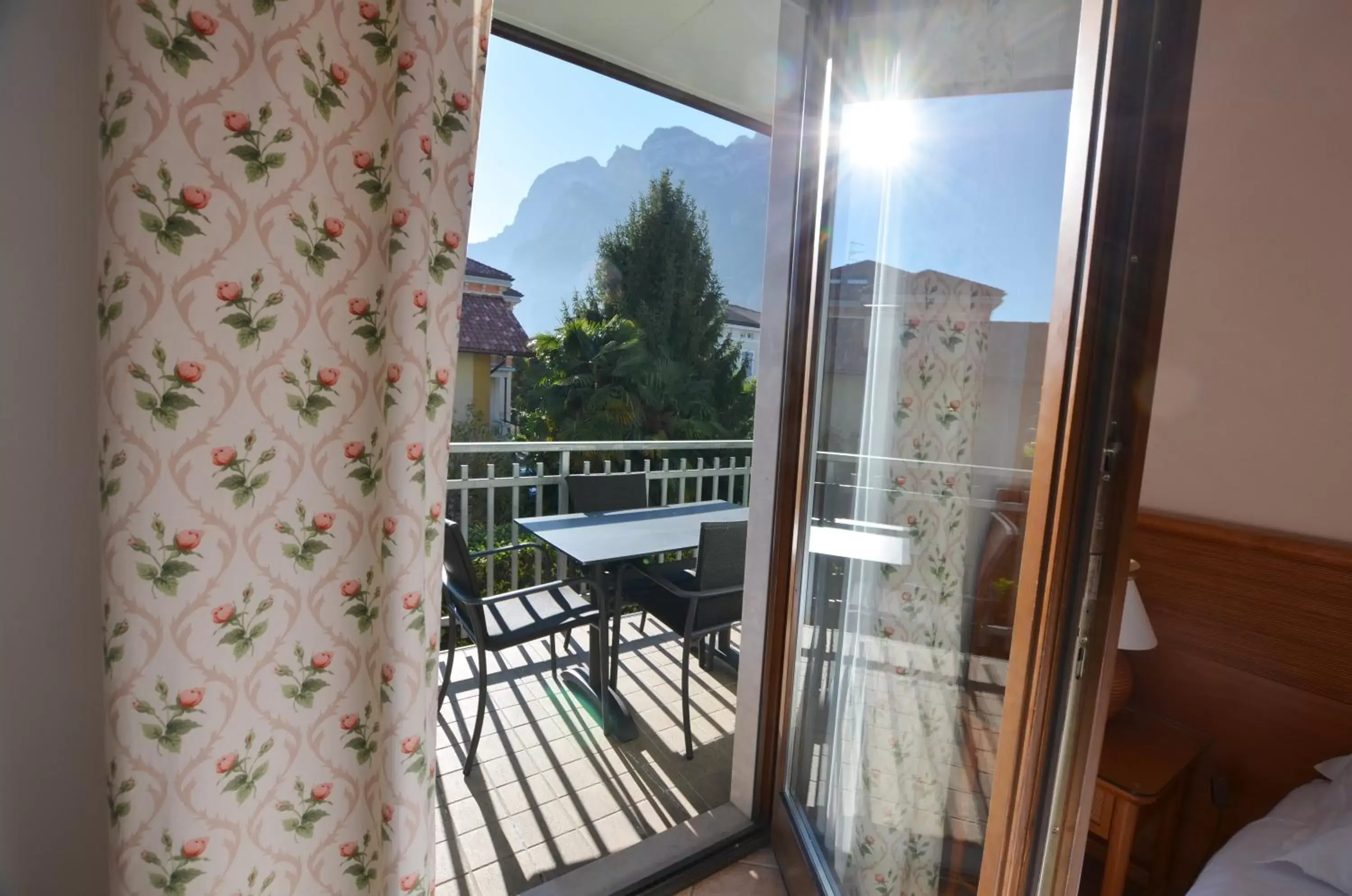 View (from property/room), Balcony/Terrace in Residence Alle Palme
