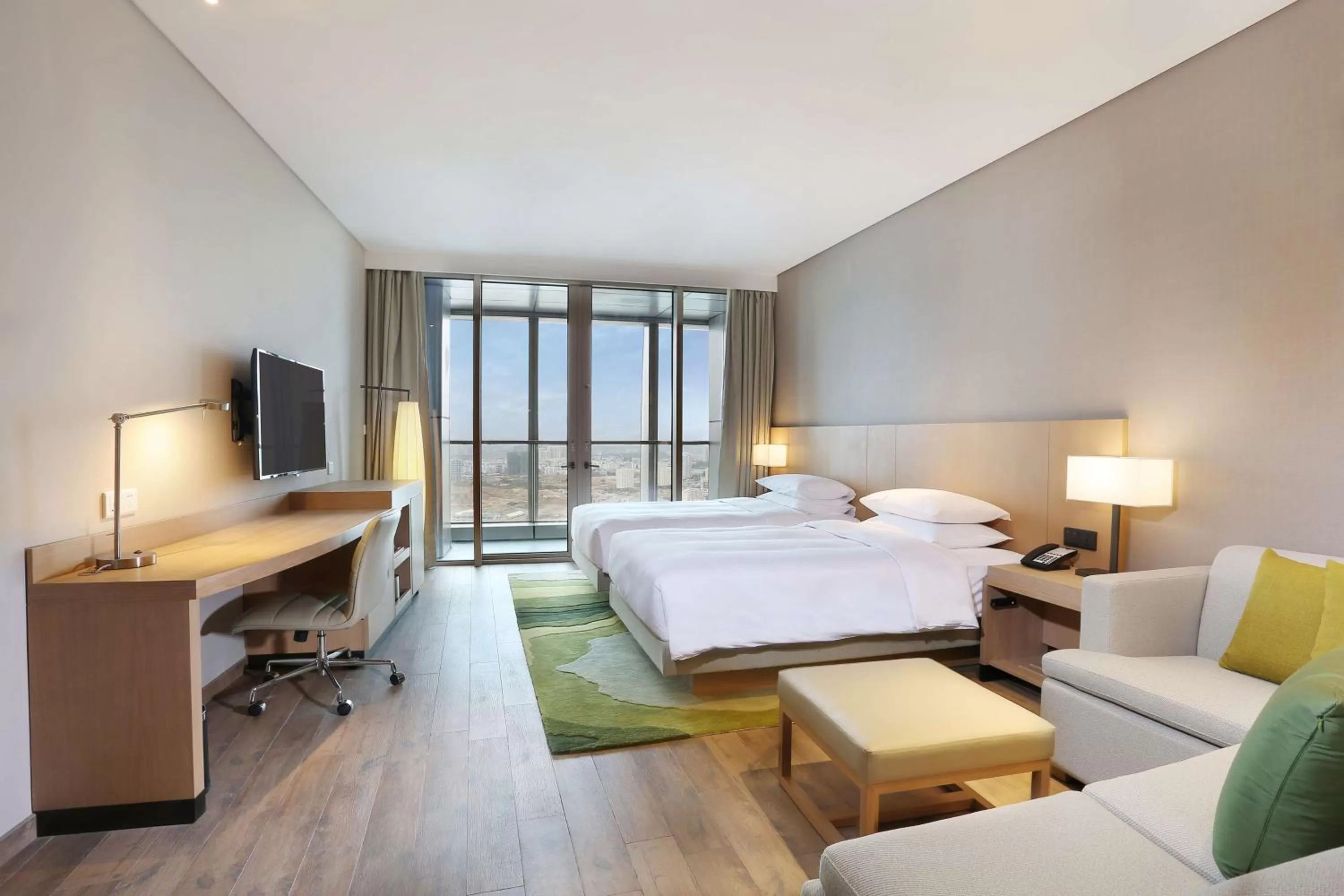 Bedroom, Bed in Hyatt Place Sanya City Center