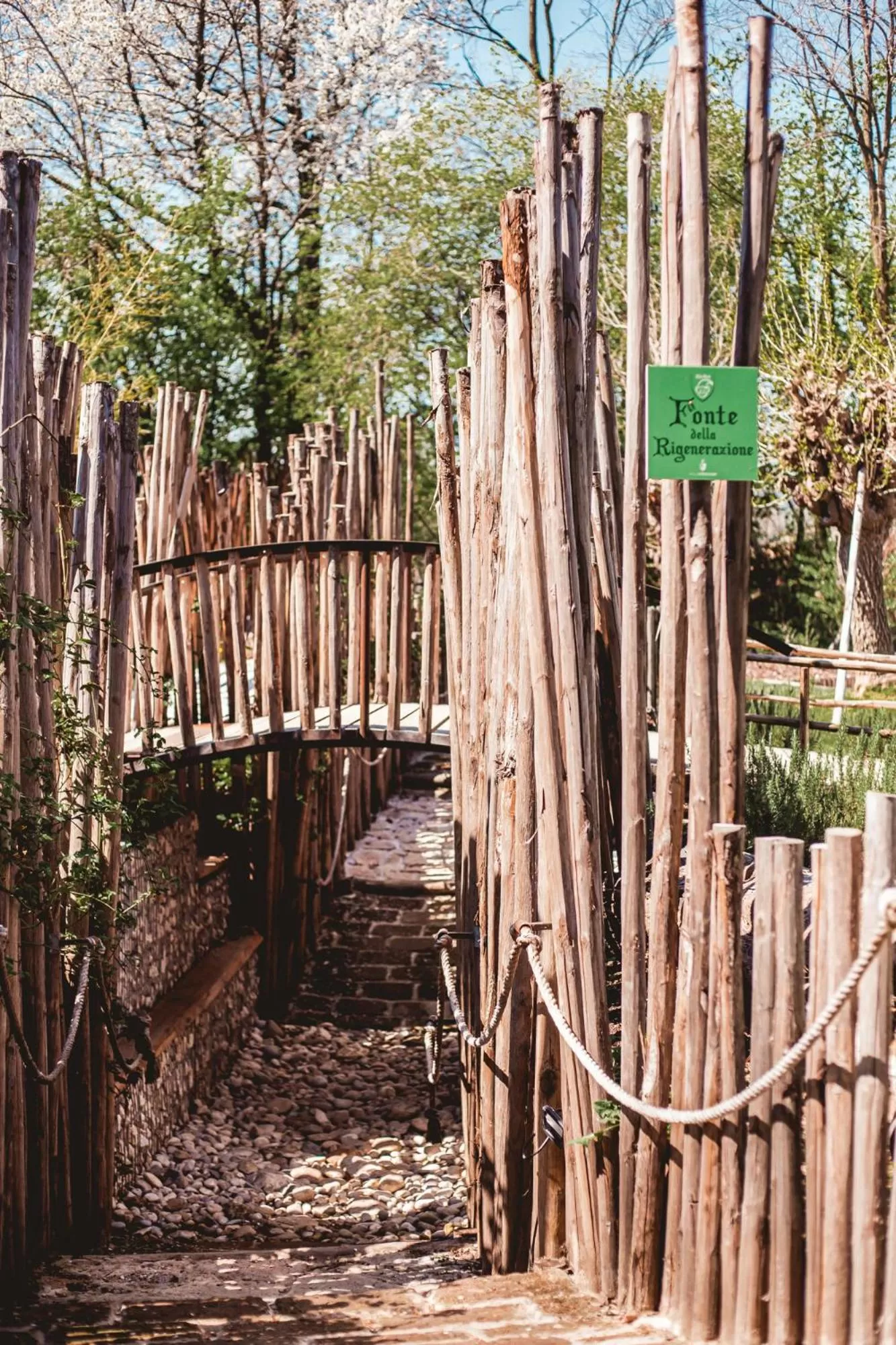 Garden in Villa Stecchini