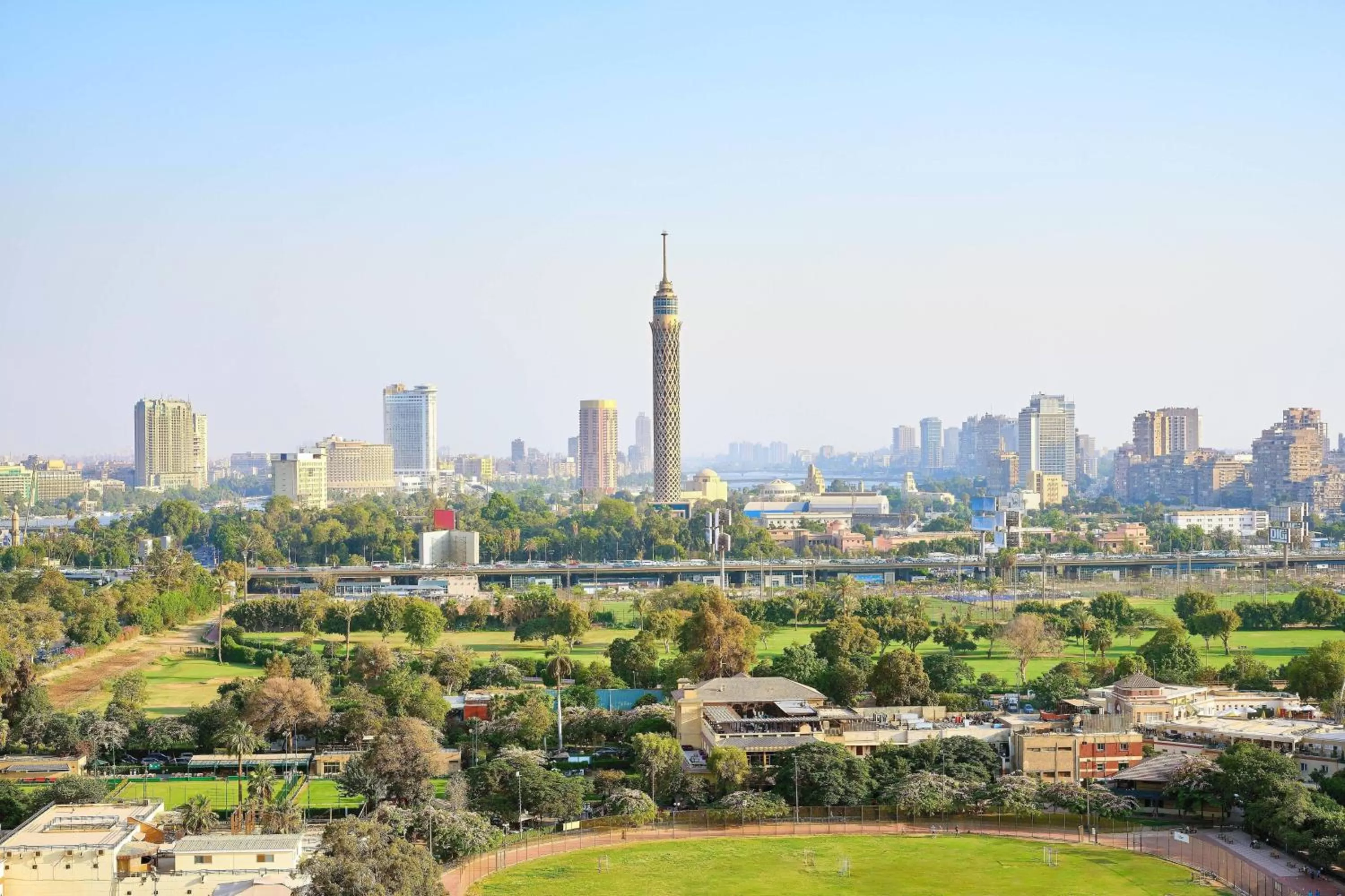 Photo of the whole room in Cairo Marriott Hotel