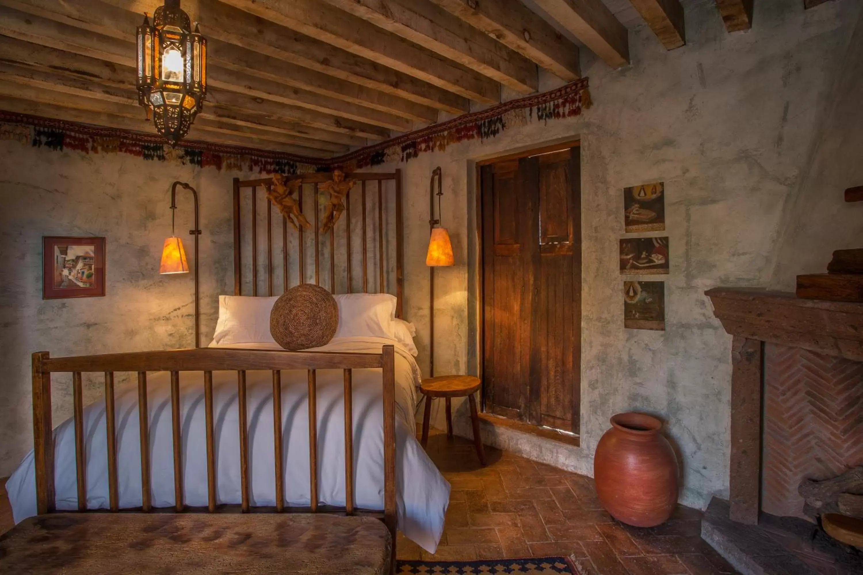 Bed in Hacienda Las Amantes