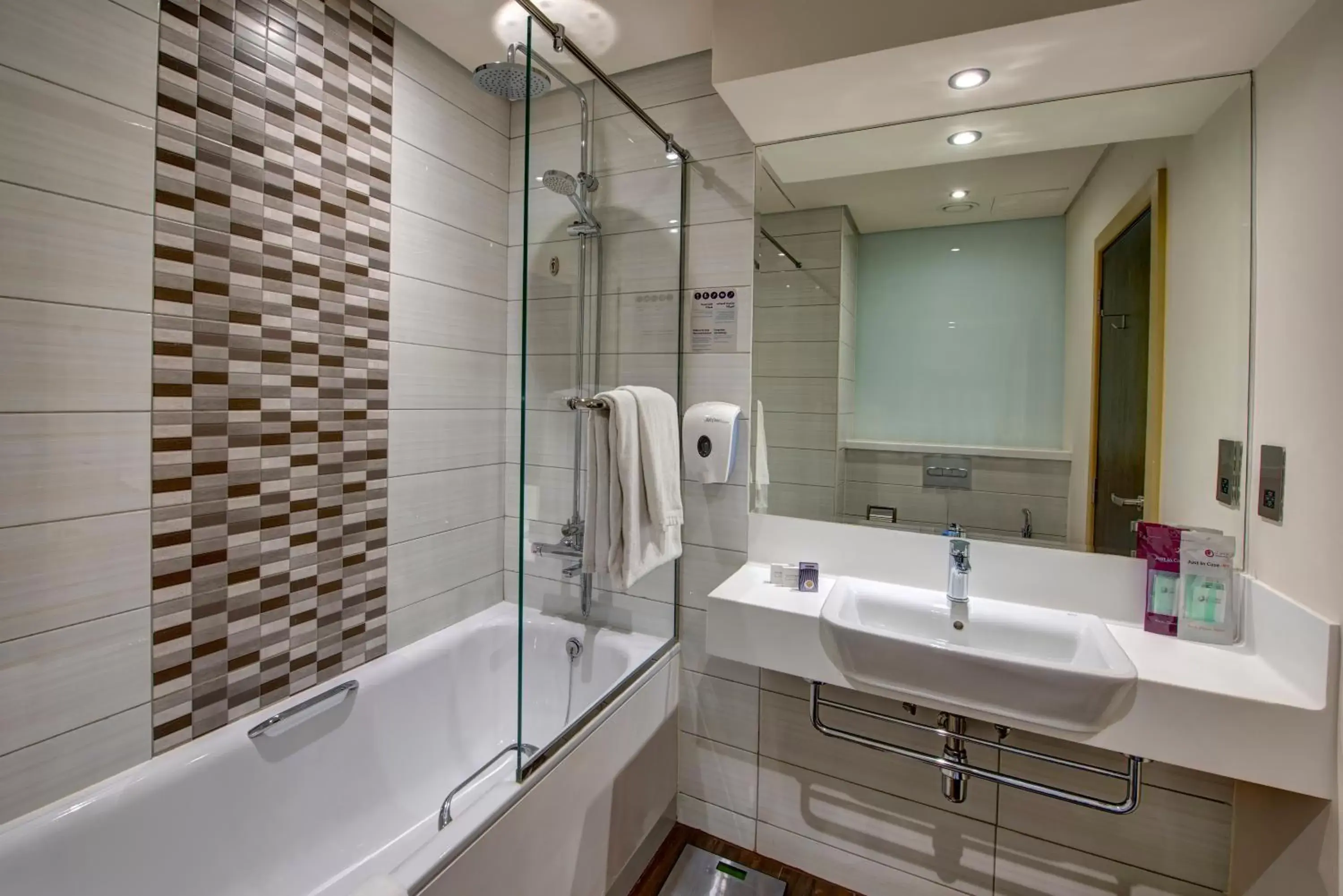 Shower, Bathroom in Premier Inn Dubai Ibn Battuta Mall