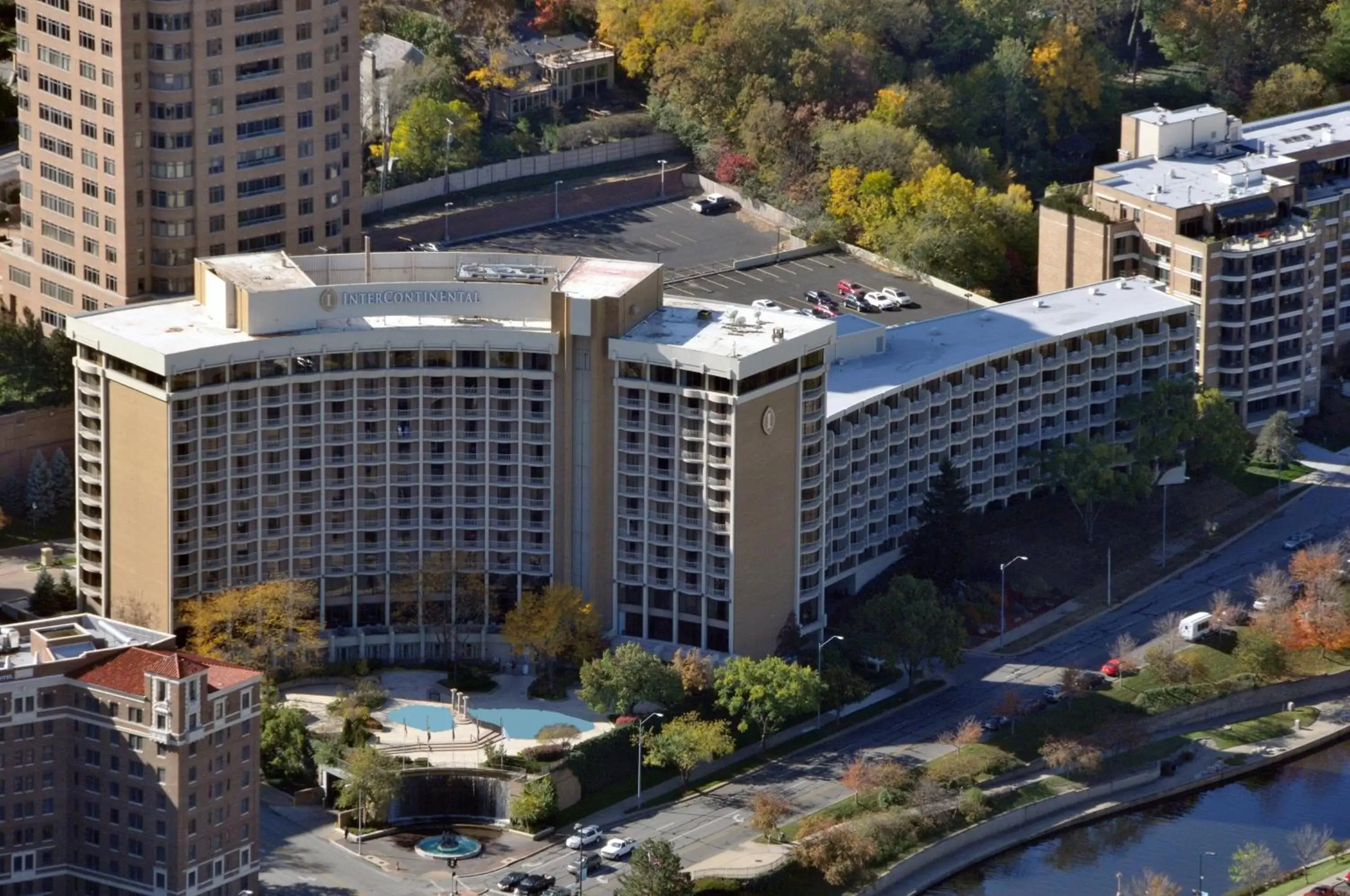 Property building, Bird's-eye View in InterContinental Kansas City at the Plaza, an IHG Hotel