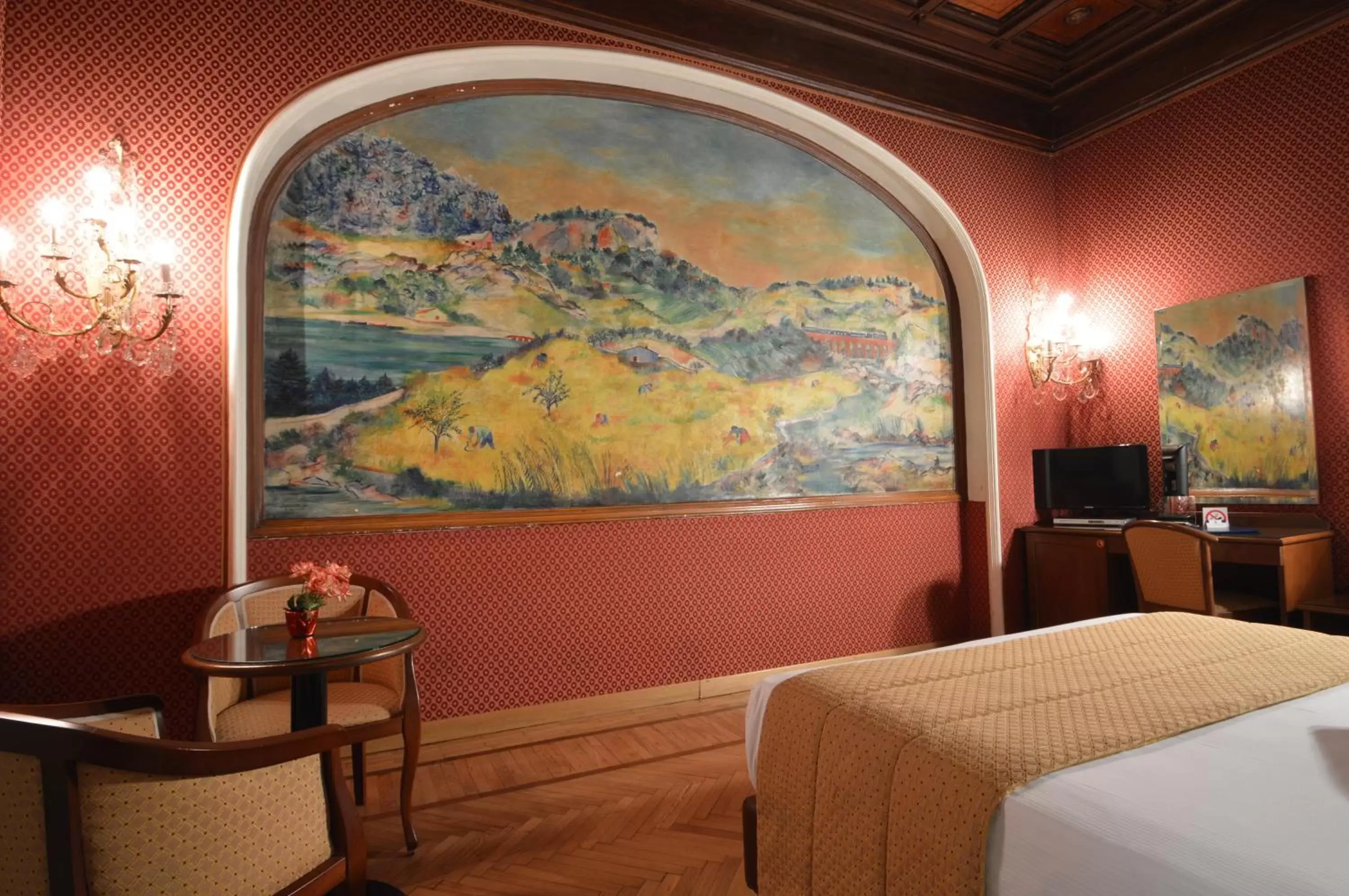 Decorative detail in Hotel Montecarlo
