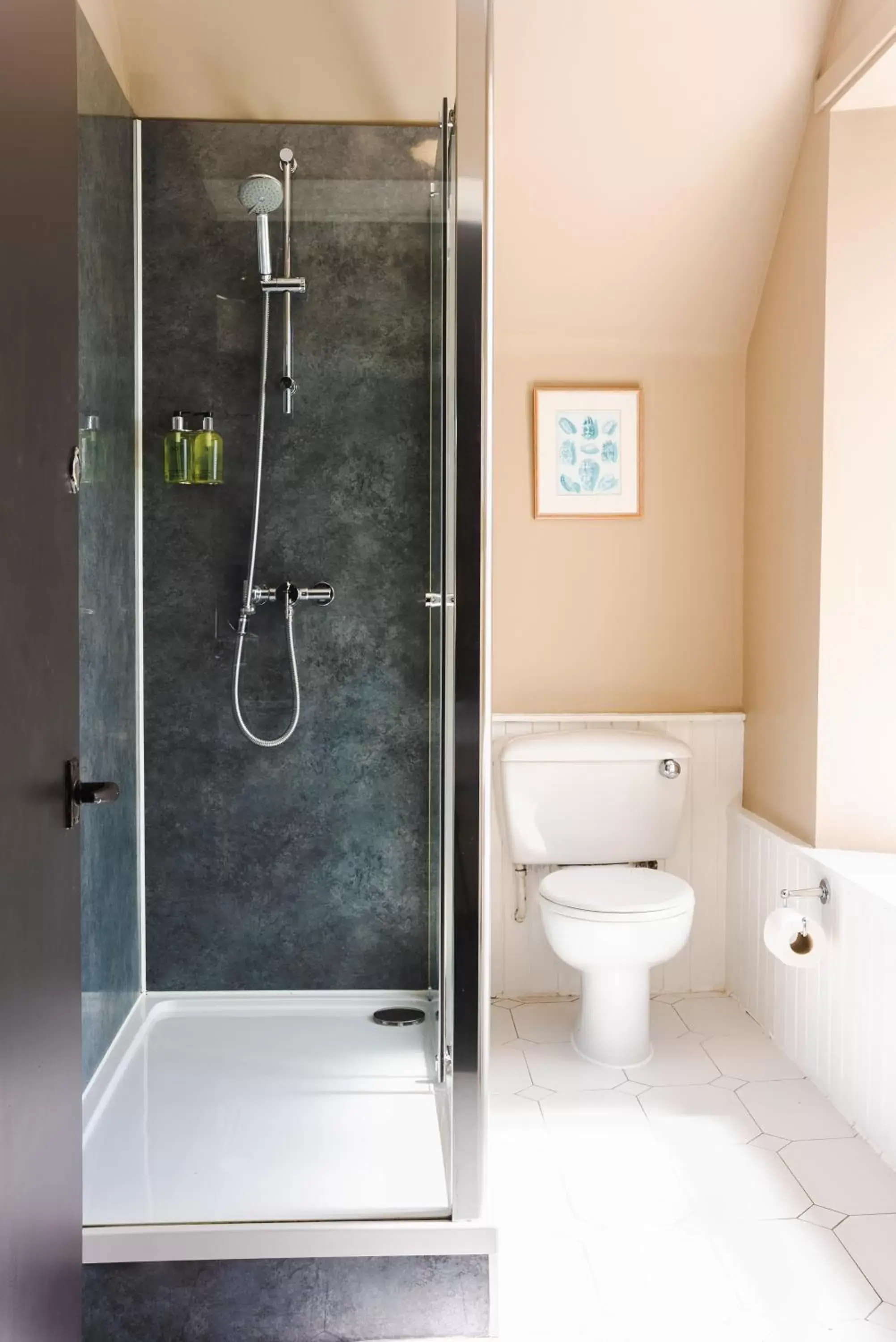 Bathroom in Traquair Arms Hotel