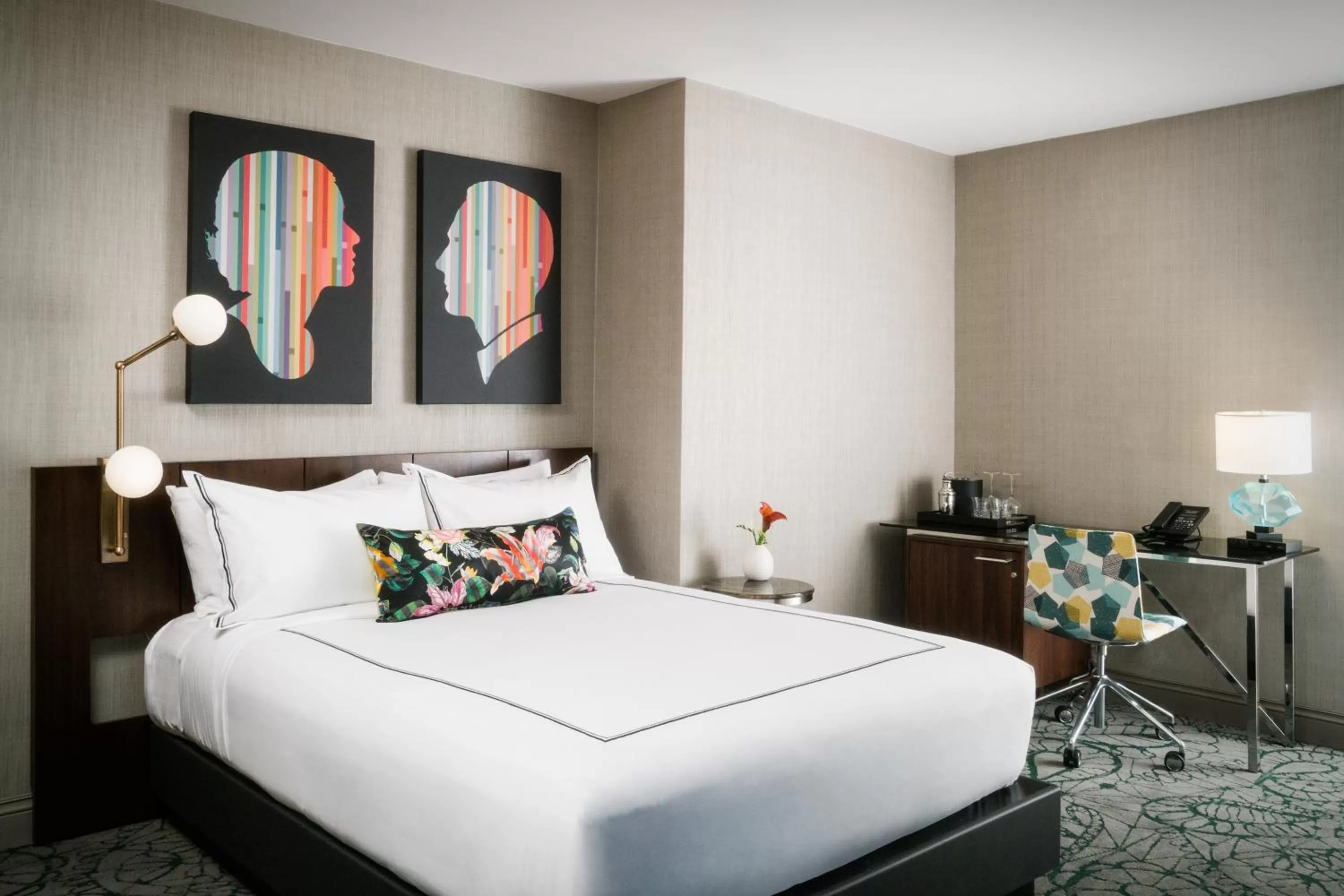 Photo of the whole room, Bed in The Darcy Hotel, Washington DC