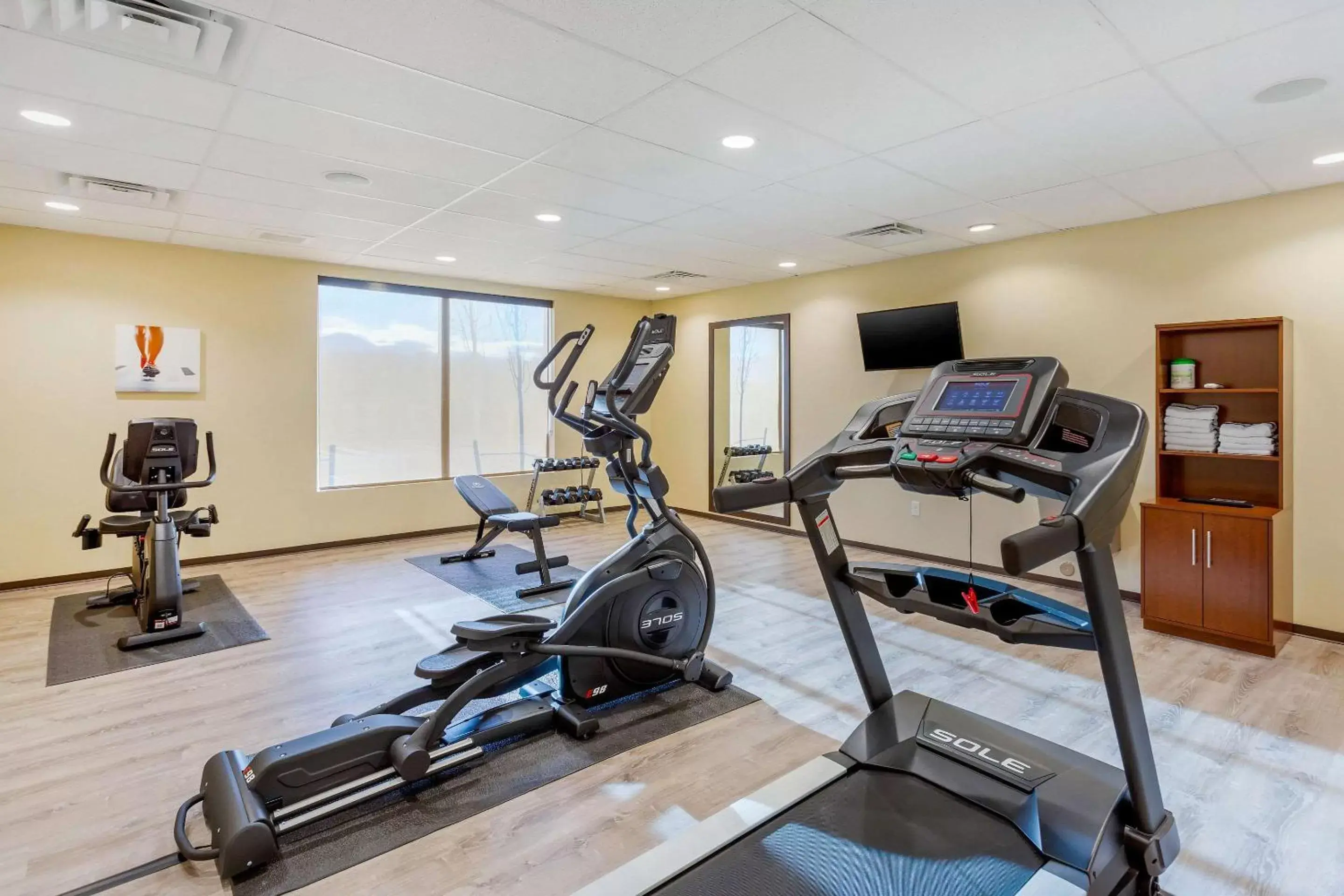 Fitness centre/facilities, Fitness Center/Facilities in Comfort Suites Burlington near I-5