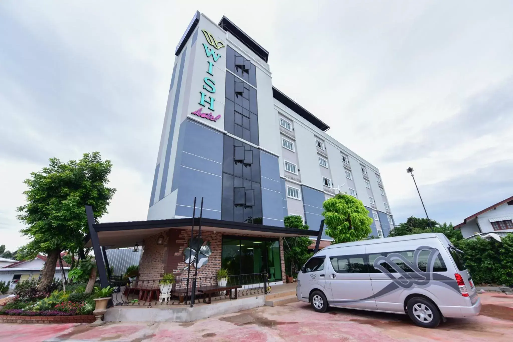 Facade/entrance, Property Building in Wish Hotel Ubon