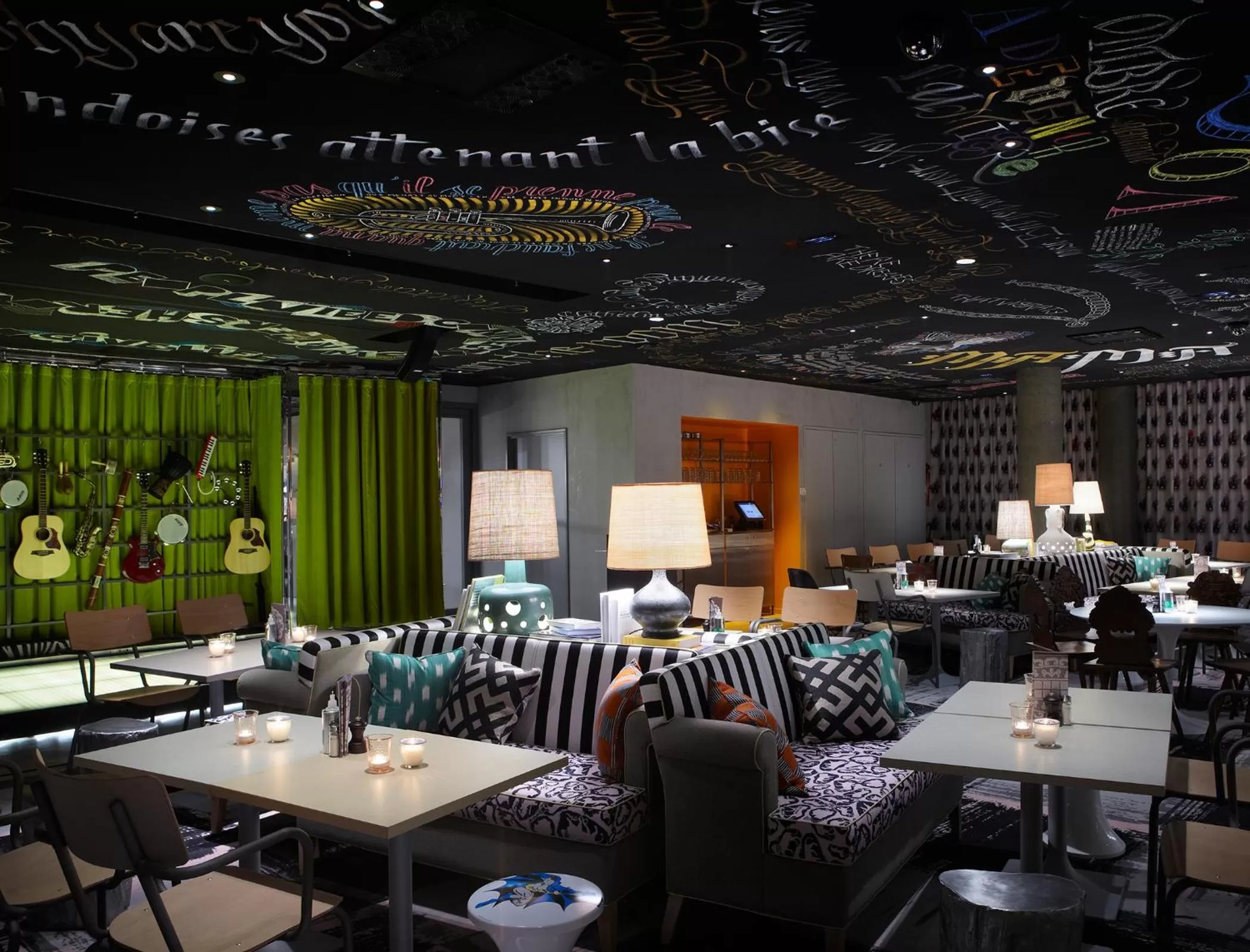 Restaurant/places to eat in Mama Shelter Lyon