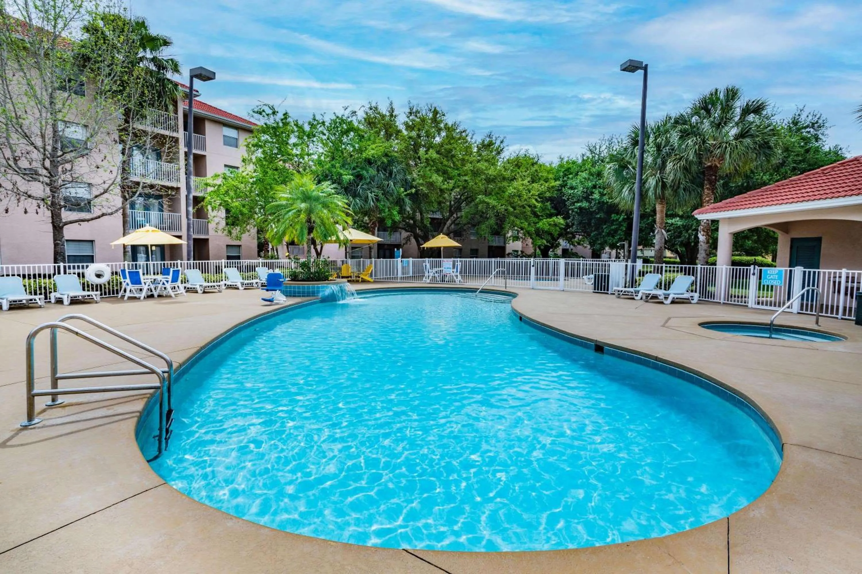 Pool view in Vacation Villas 2, a Ramada by Wyndham