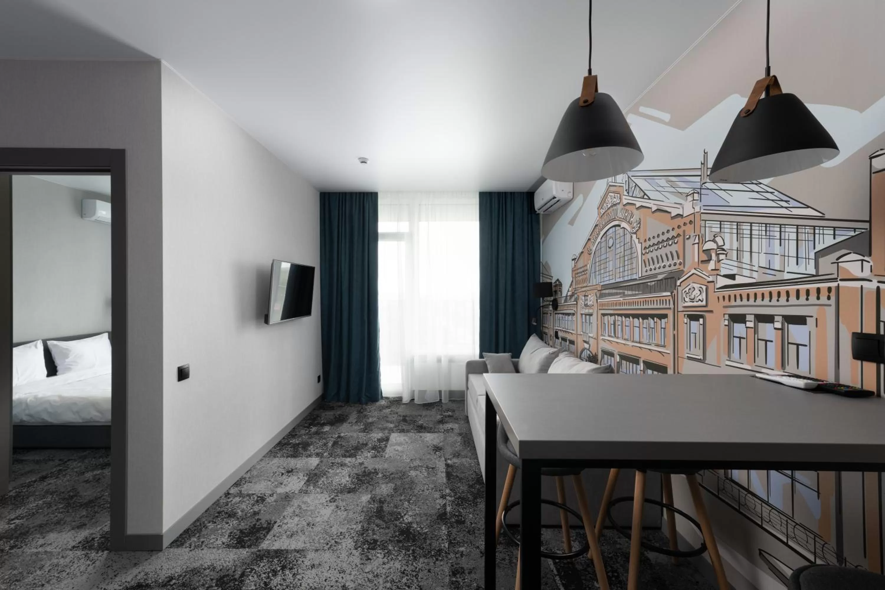 Bed in Be The One Hotel