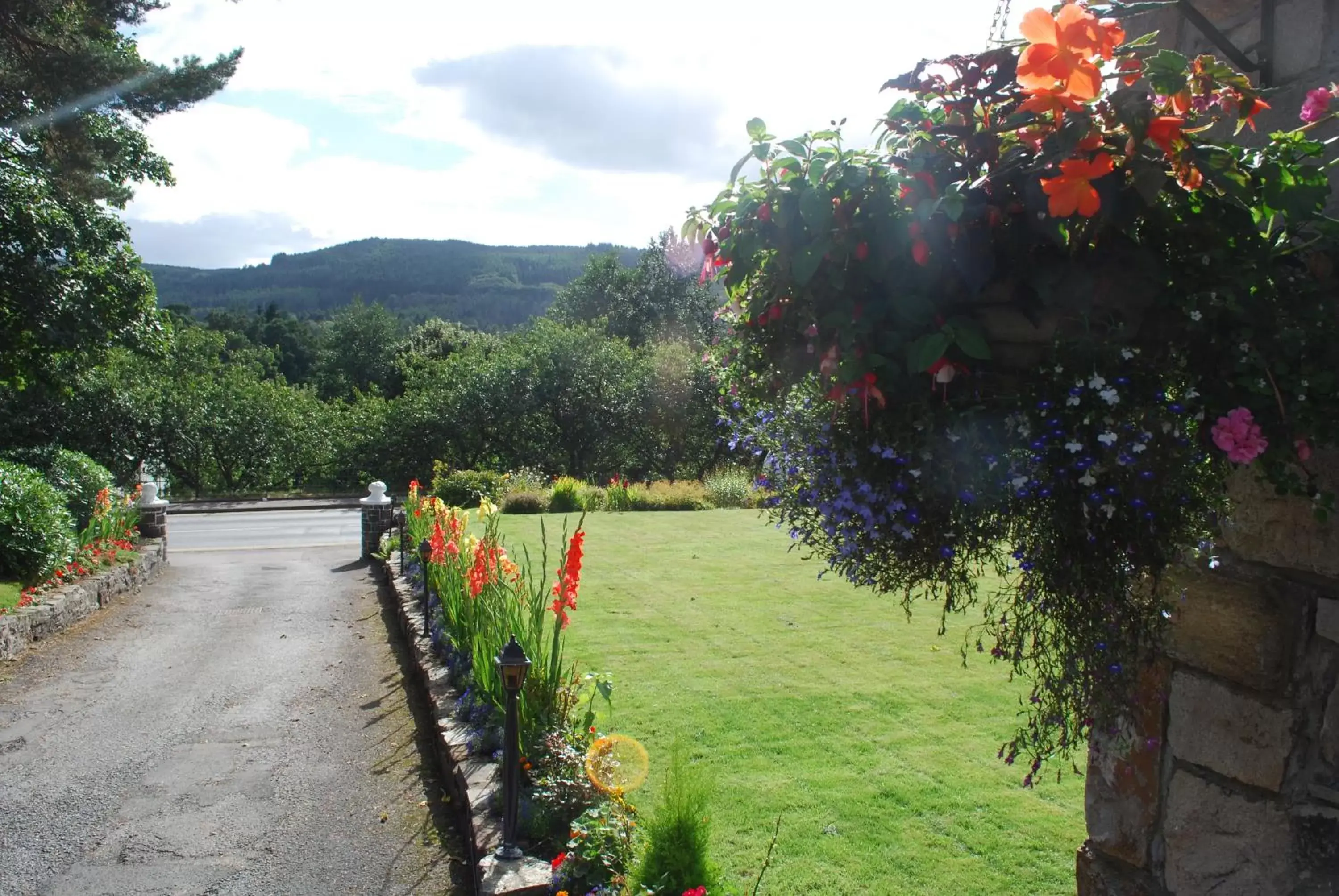 Garden in Westlands of Pitlochry
