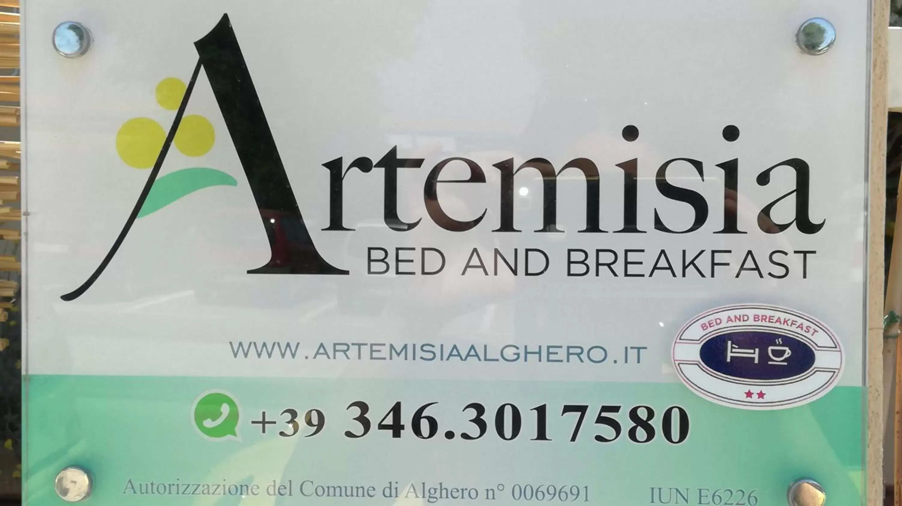 Property logo or sign in b&b Artemisia