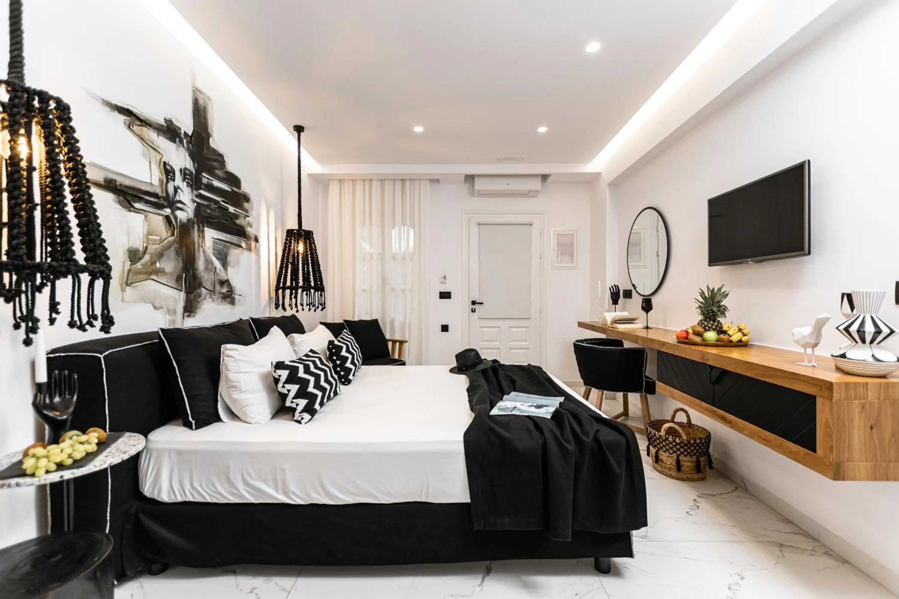 Bed in Hotel Palatia