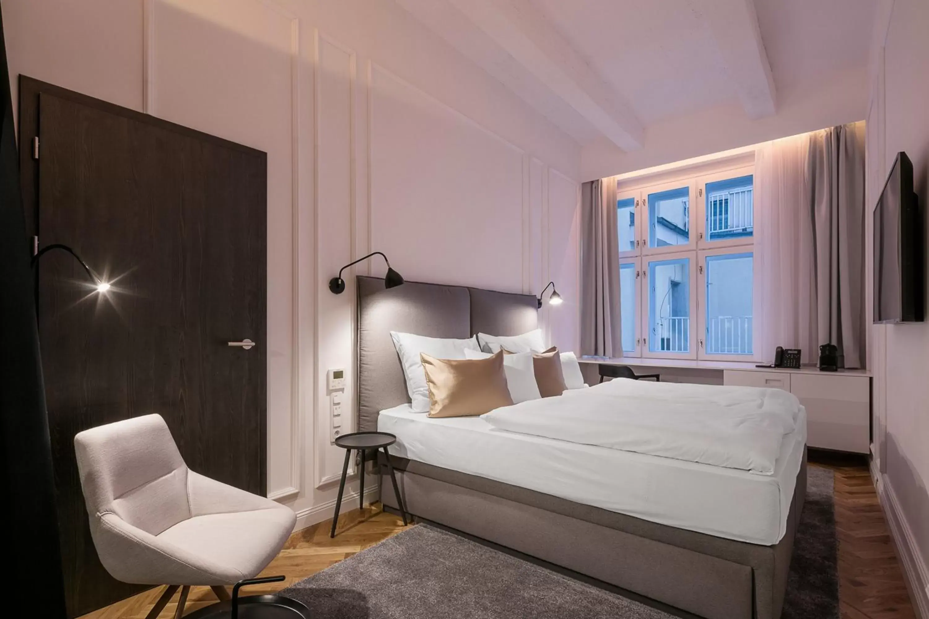 Bedroom, Bed in Pytloun Boutique Hotel Prague