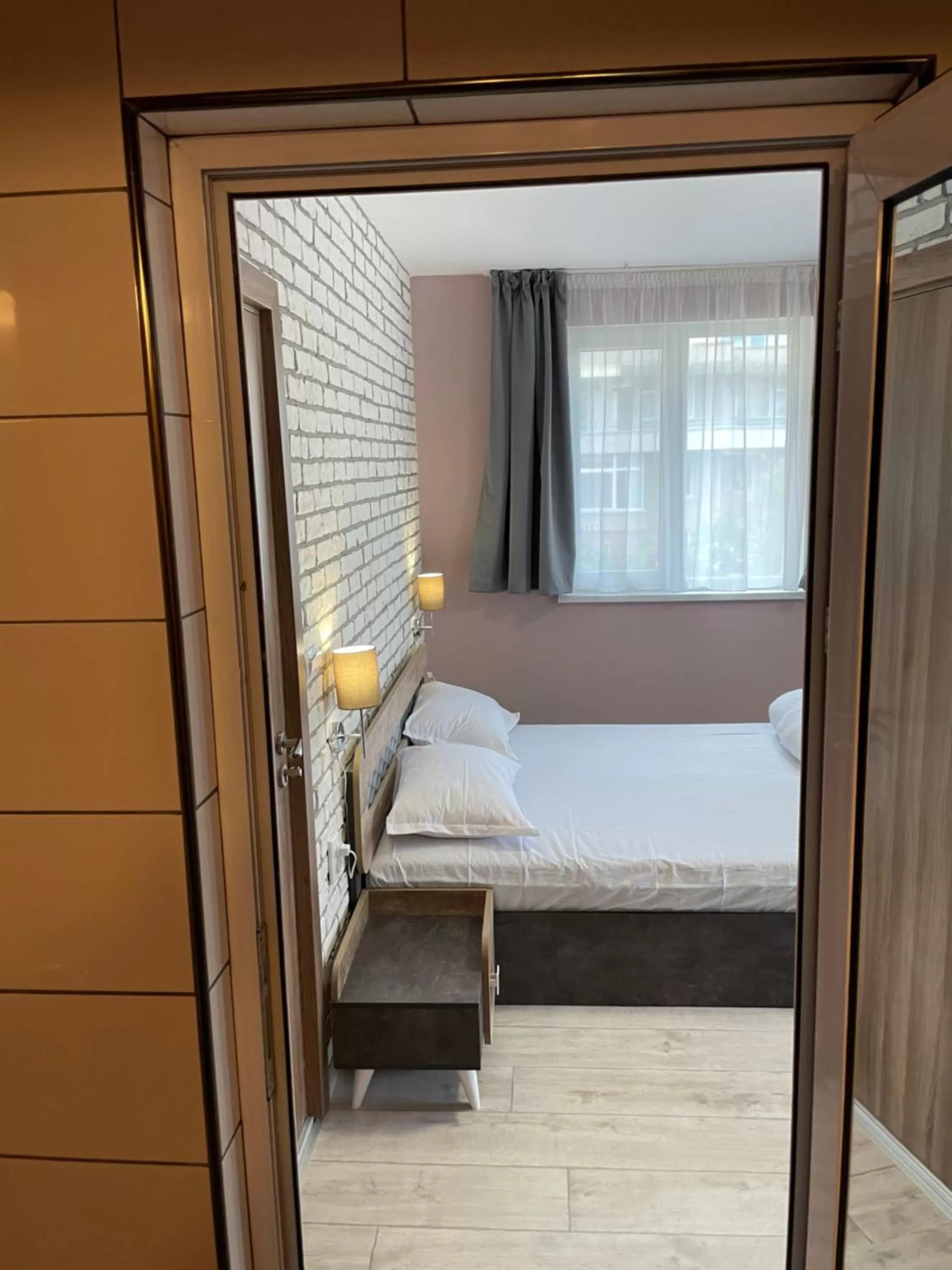 Bed in Family Hotel Malibu