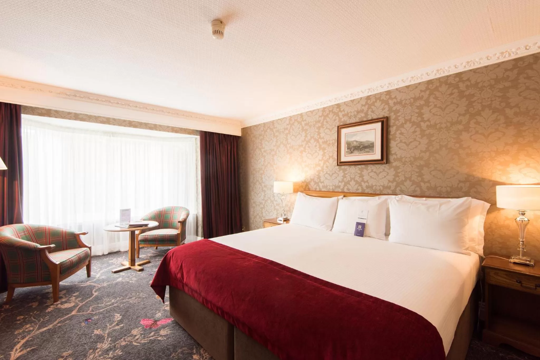 Bed in Kingsmills Hotel