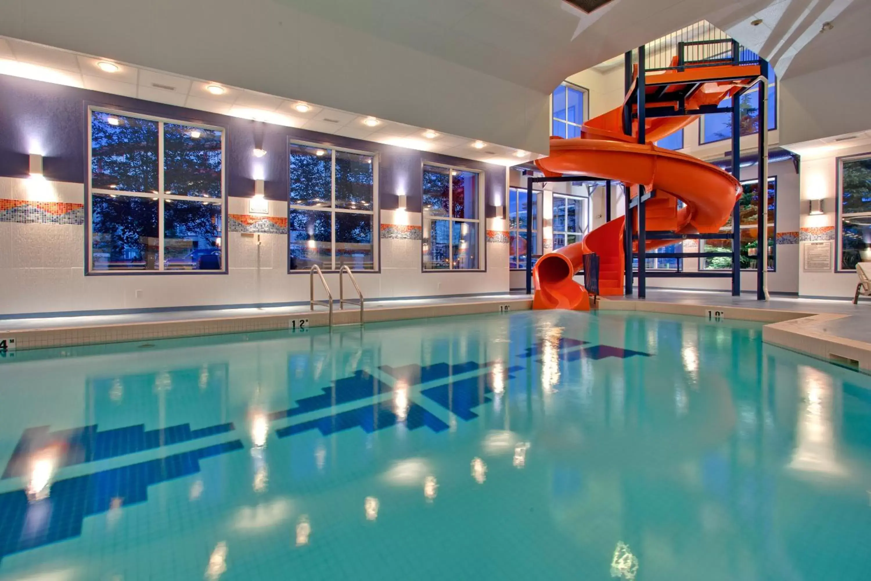 Swimming Pool in Holiday Inn Express Calgary South, an IHG Hotel