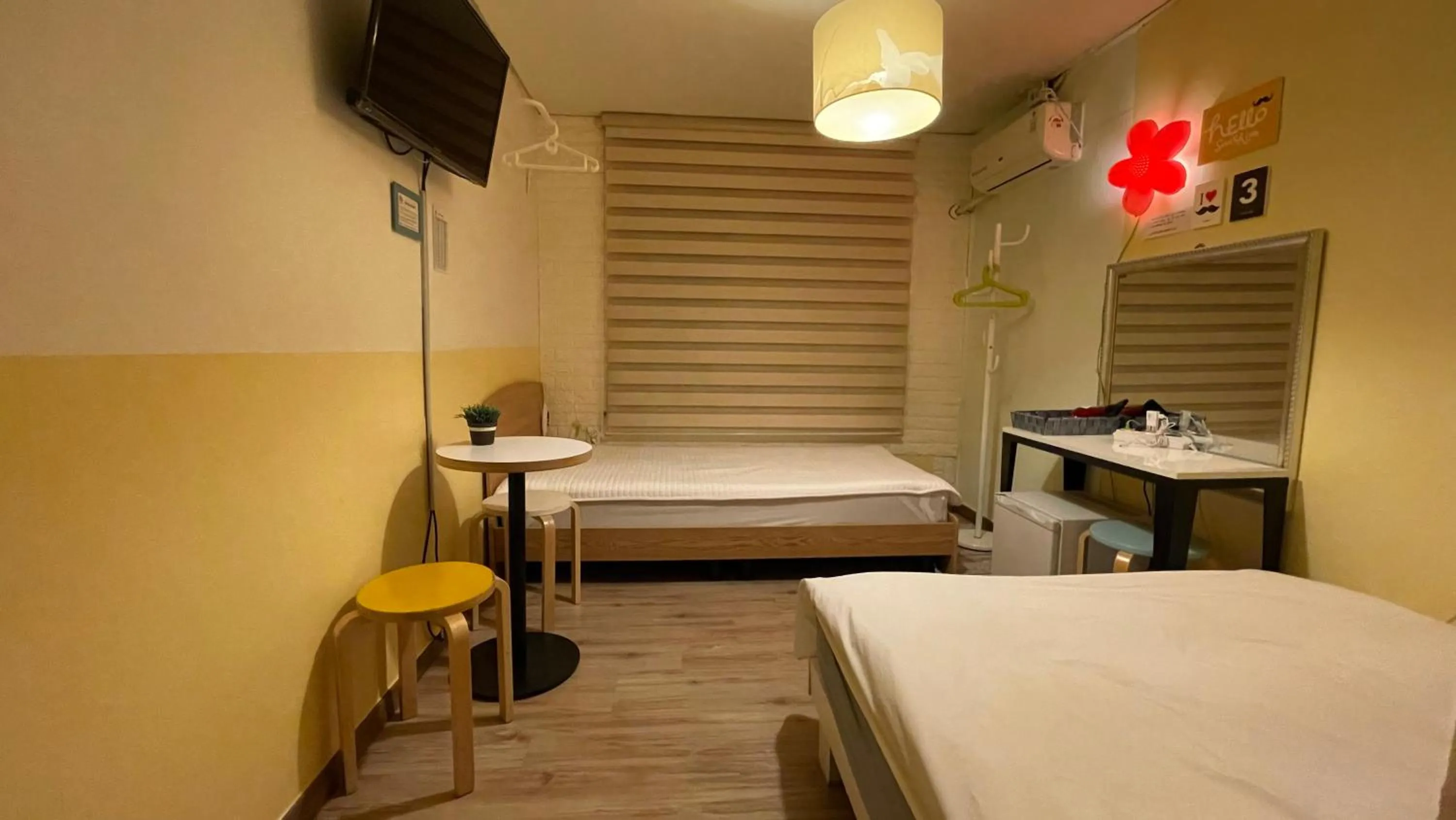 Bed in Hongdae Style Guesthouse