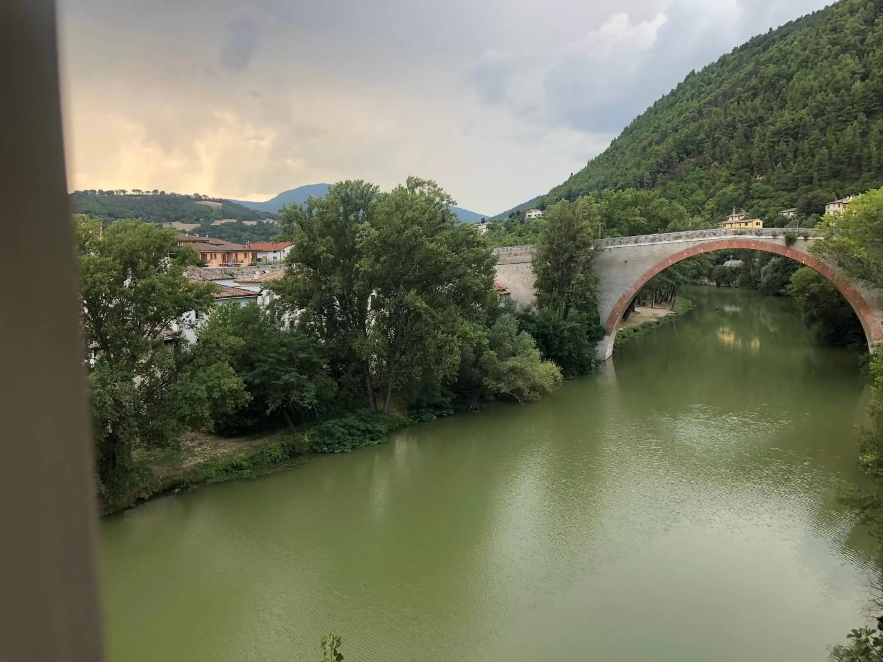 View (from property/room) in La Finestra sul Fiume