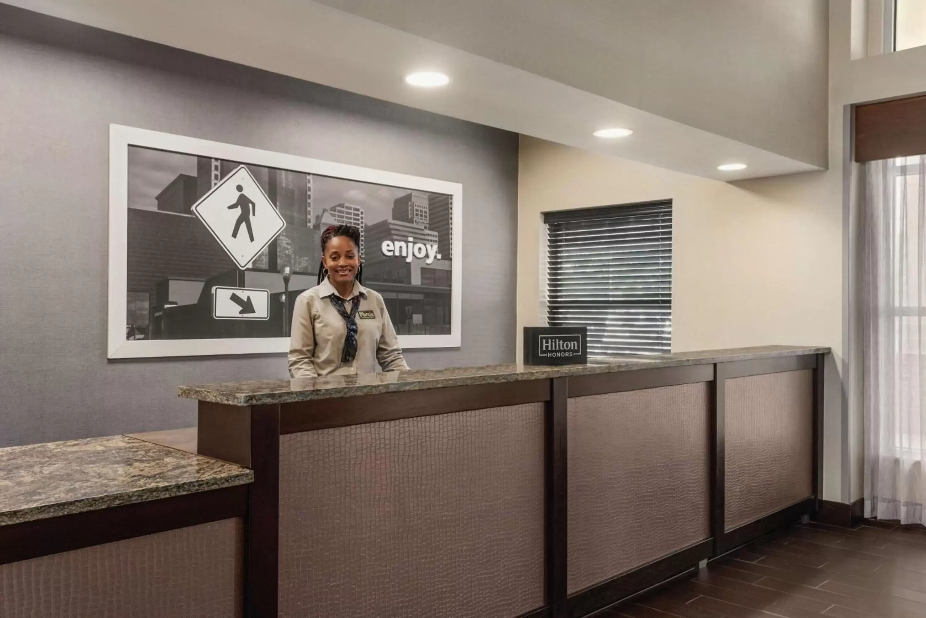 Lobby or reception, Lobby/Reception in Hampton Inn & Suites Fort Wayne-North