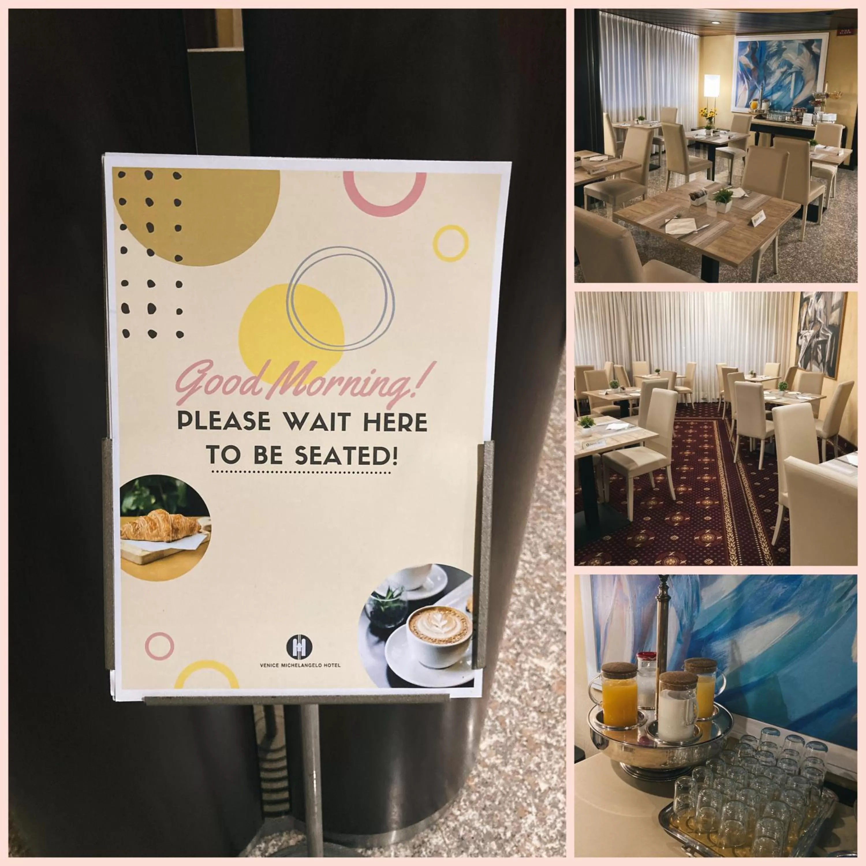 Breakfast in Venice Michelangelo Hotel