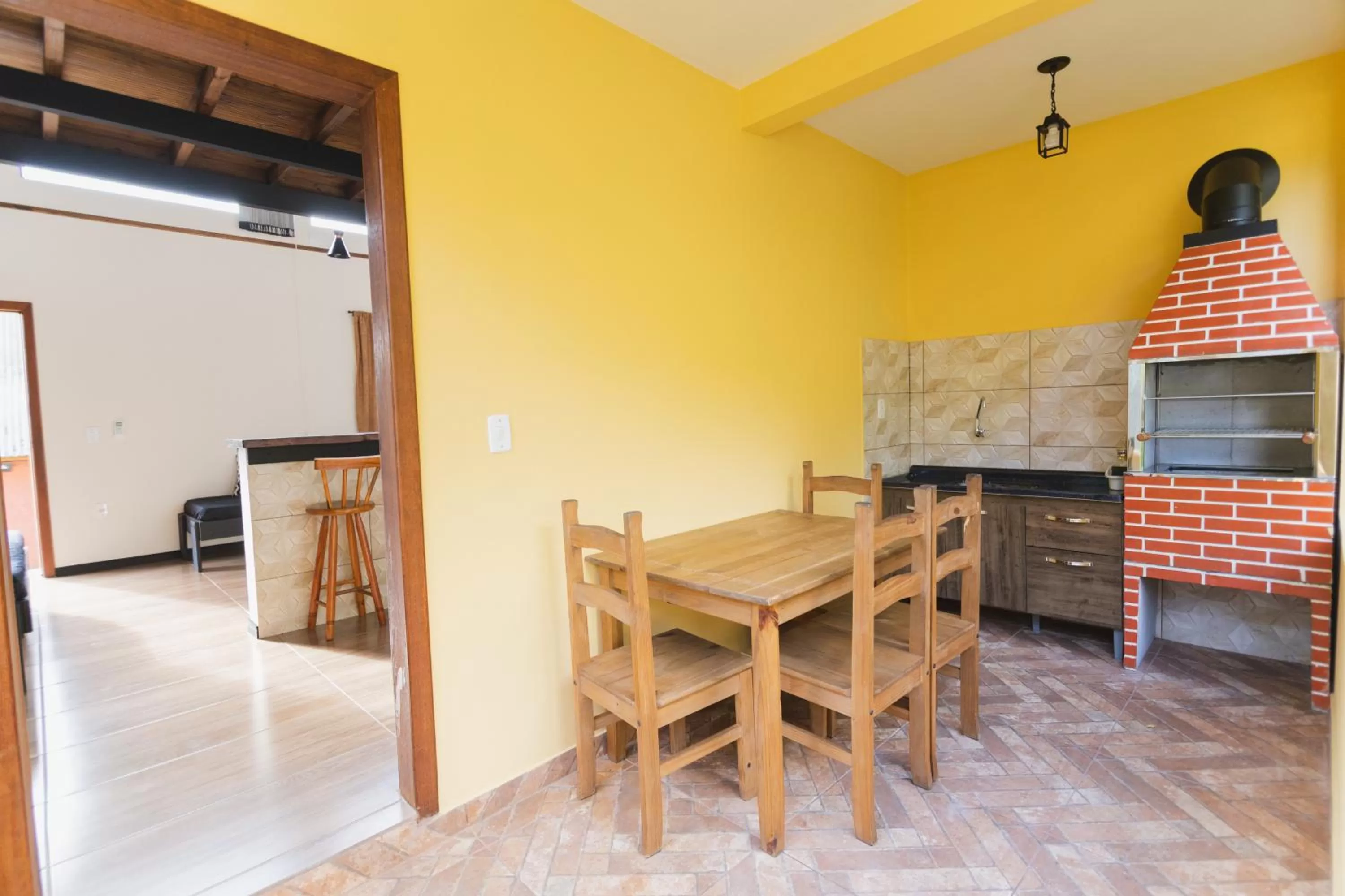 Dining Area in Pousada Ilha da Magia