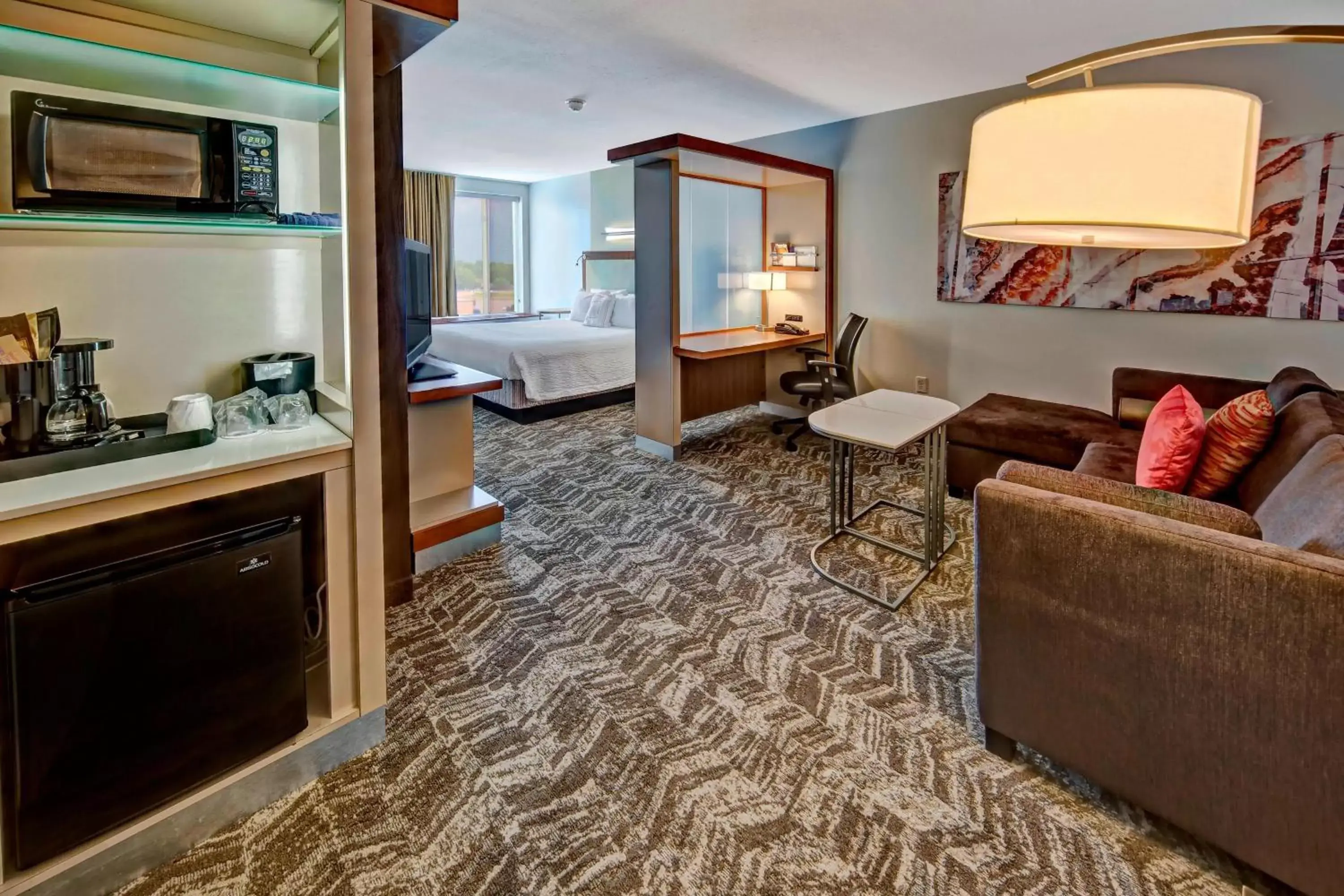 Living room in SpringHill Suites by Marriott Oklahoma City Moore