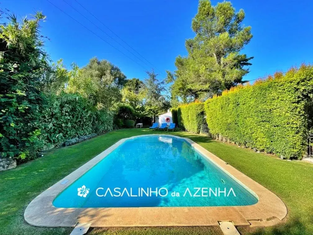 Garden, Swimming Pool in Casalinho da Azenha - Charm House