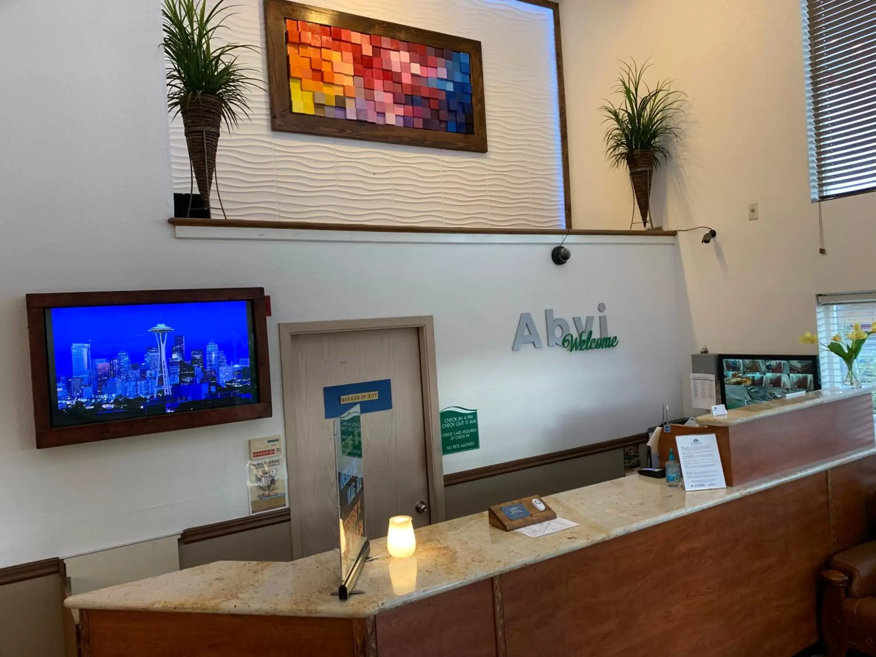 Lobby or reception, Lobby/Reception in Americas Best Value Inn Lynnwood