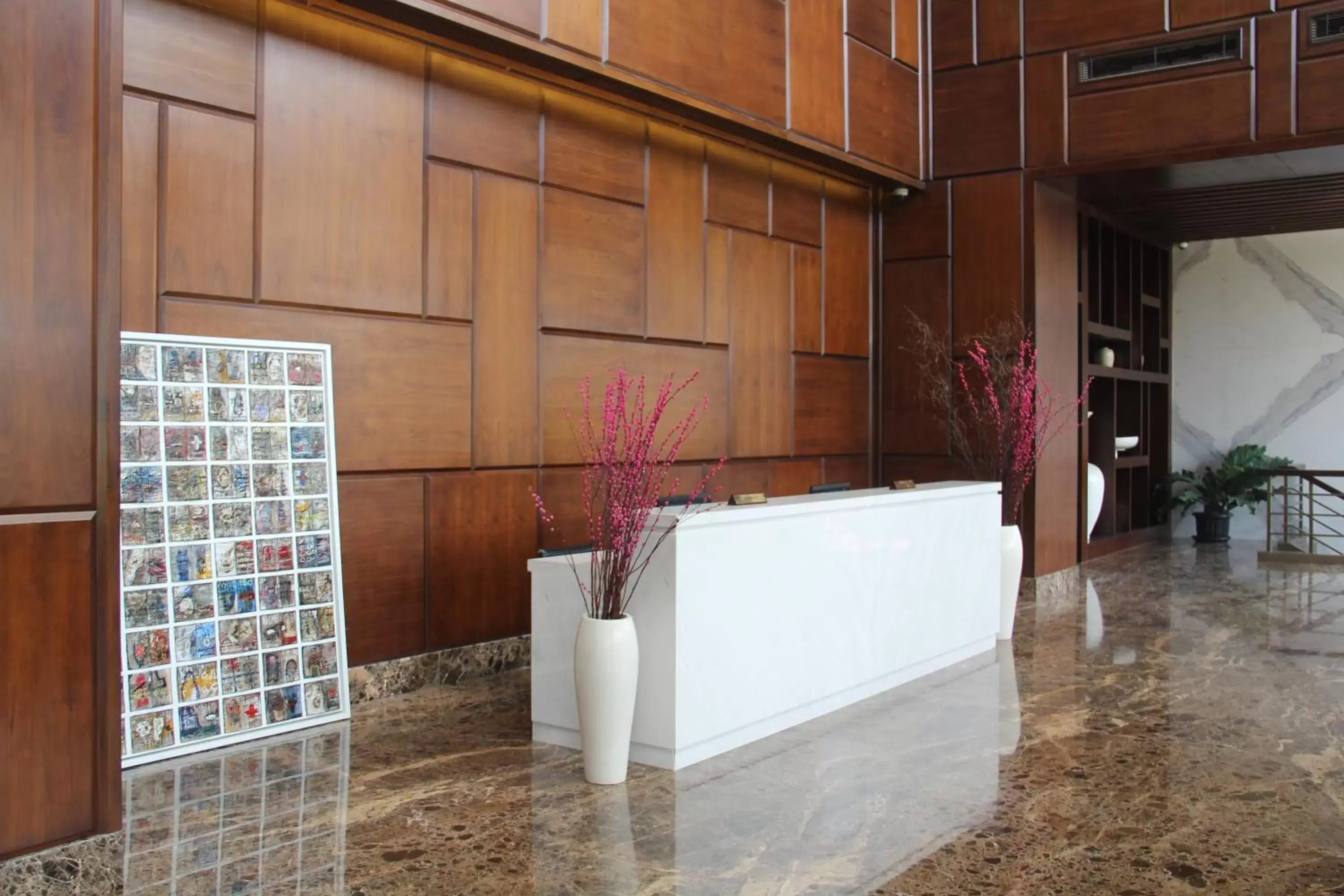 Lobby or reception, Bathroom in Veranda Serviced Residence Puri