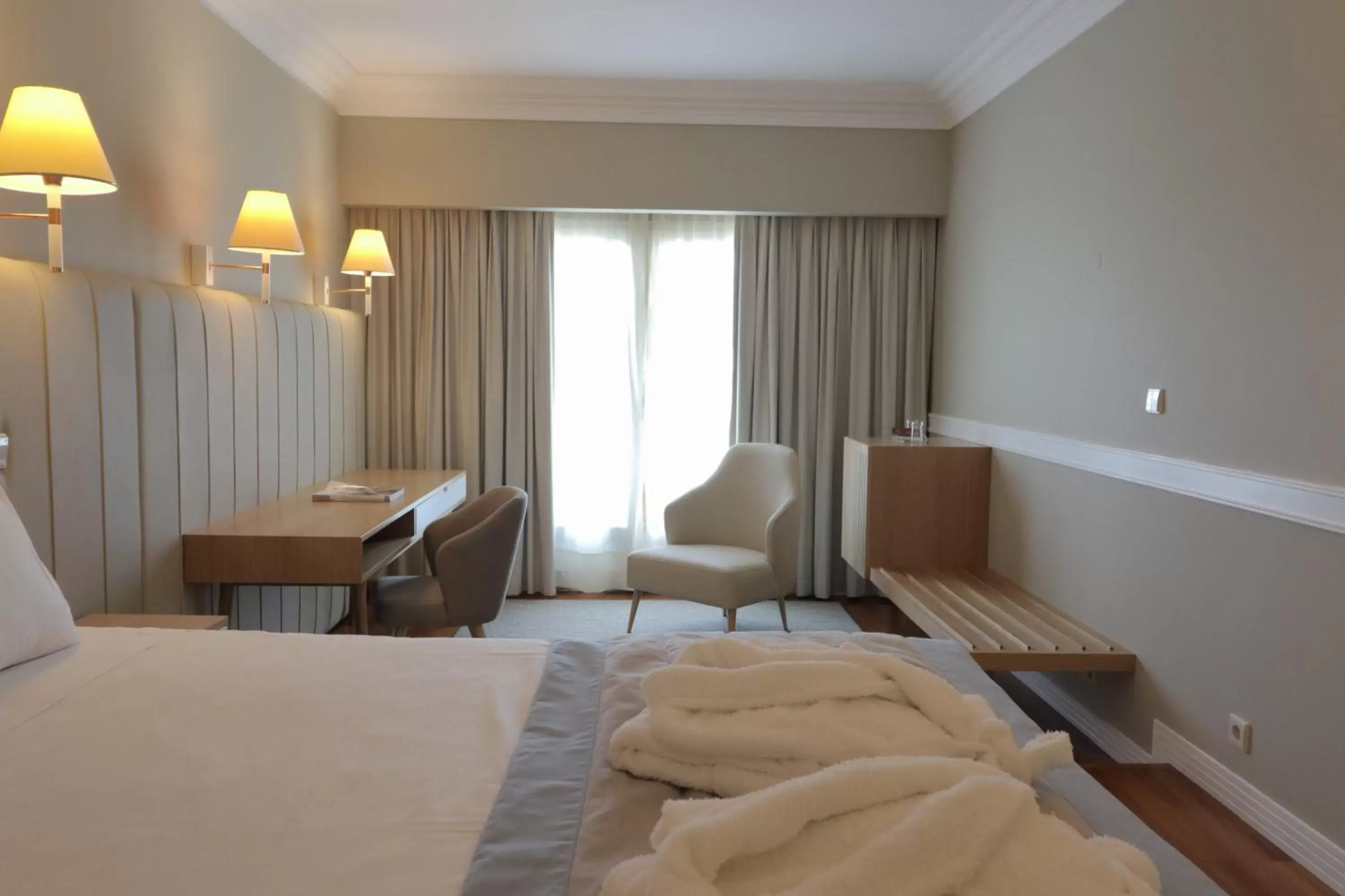 Decorative detail, Bed in Hotel Suave Mar Decorative detail, Bed in Hotel Suave Mar