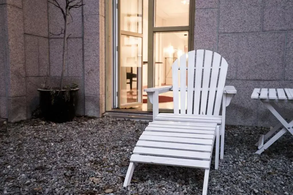 Patio in Hotel Hasselbacken