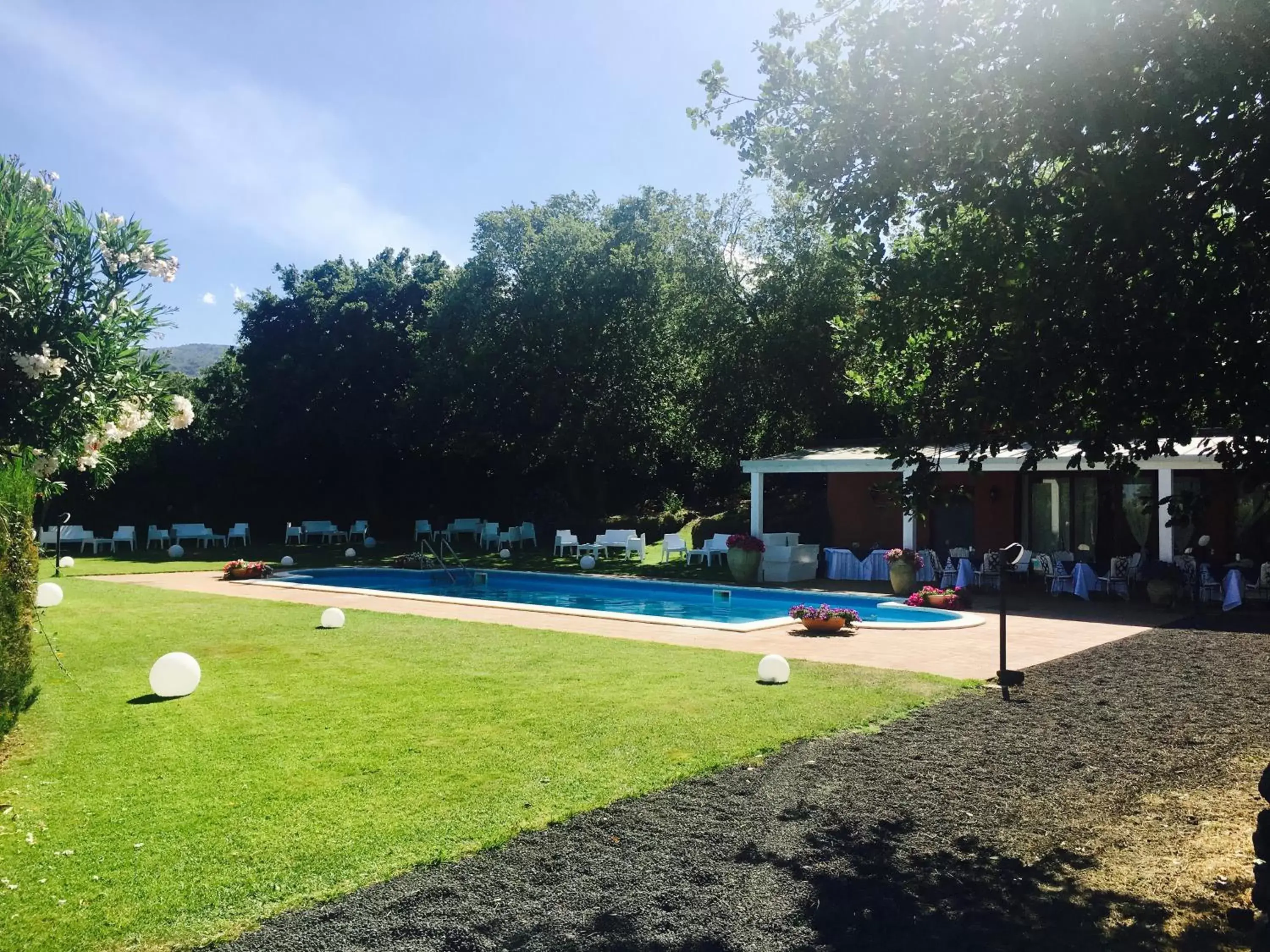 Garden, Swimming Pool in Bed and Breakfast Il Glicine