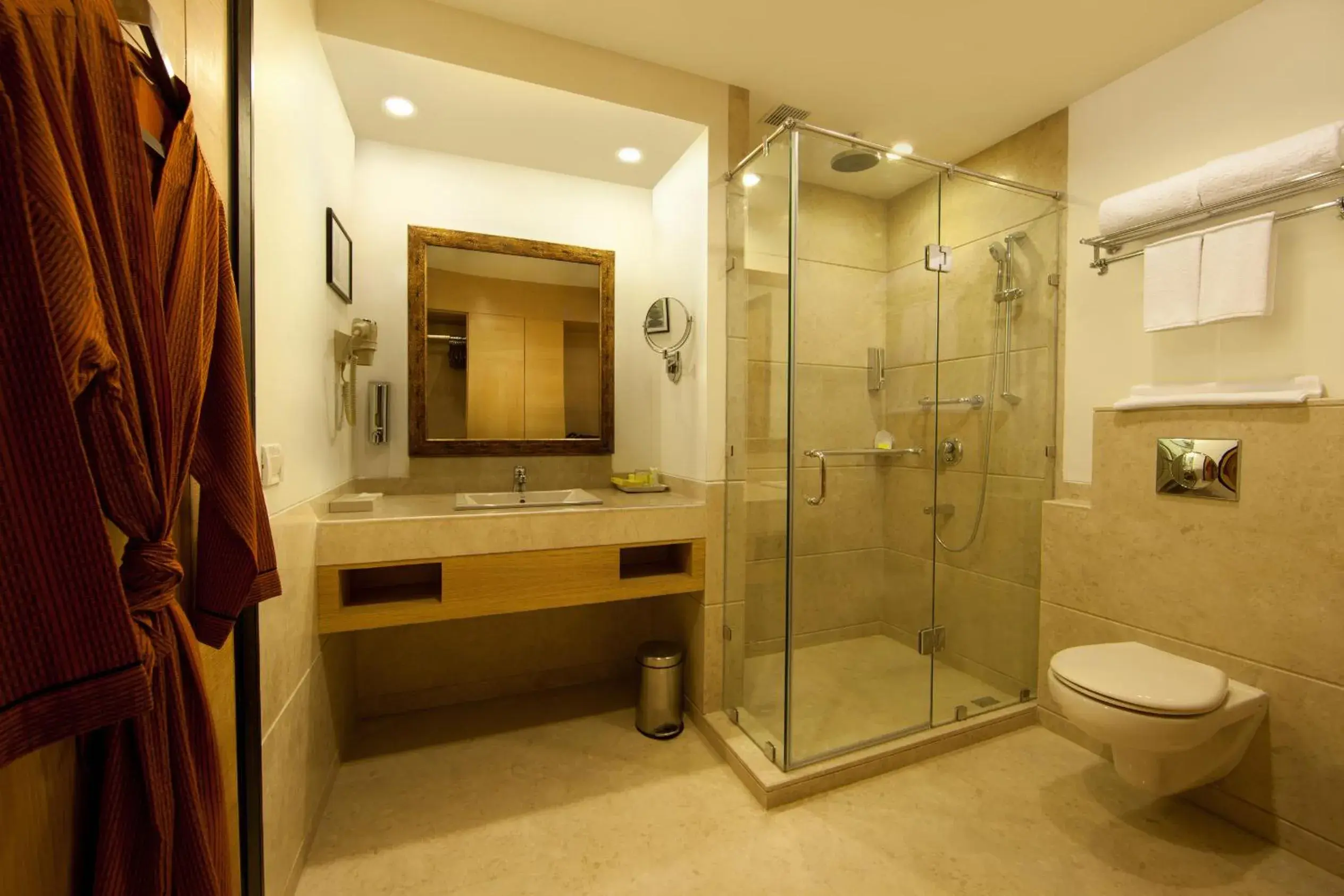 Bathroom in Lemon Tree Hotel, Udyog Vihar, Gurugram