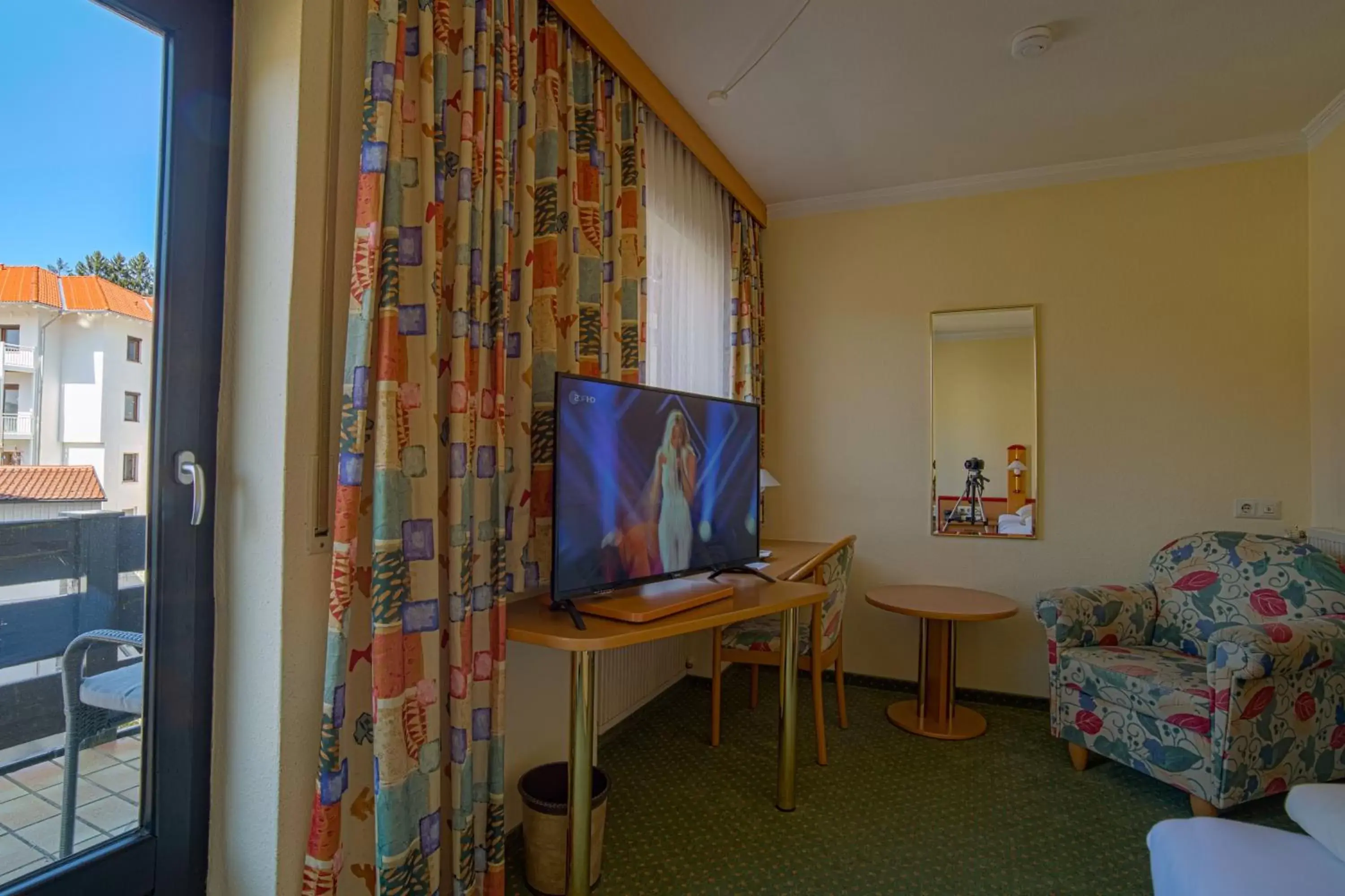 Living room, TV/Entertainment Center in Hotel Brandl