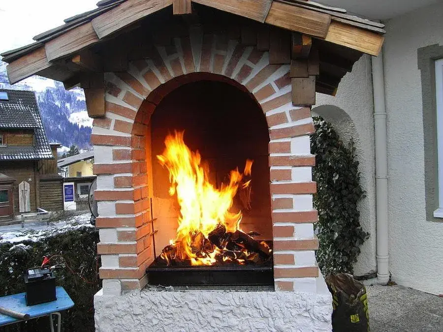 BBQ Facilities in Hotel zum Toni