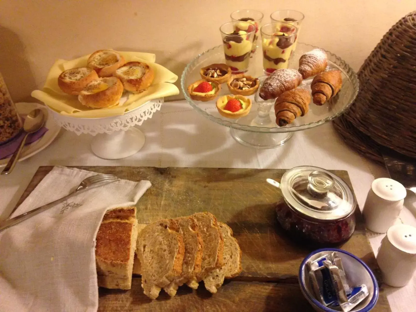 Buffet breakfast, Breakfast in B&B La Zuppa Inglese